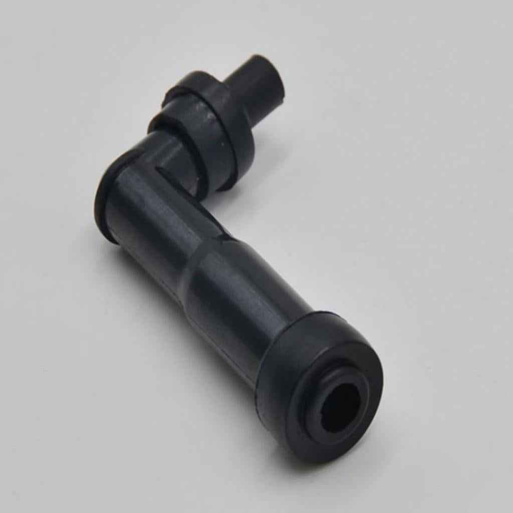 10/12mm Motorcycle Ignition Spark Plug Cap 102 Degree Resistor Cover XD05F-R