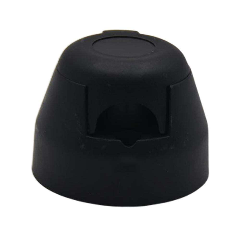 2x7 PIN 12N LARGE ROUND BLACK PLASTIC PLUG SOCKET TRAILER CAR CARAVAN NEW
