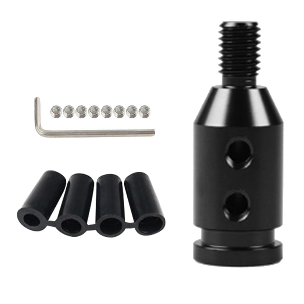 3xShift Knob Adapter for BMW/Mini Non Threaded Shifters 10x1.5mm Black