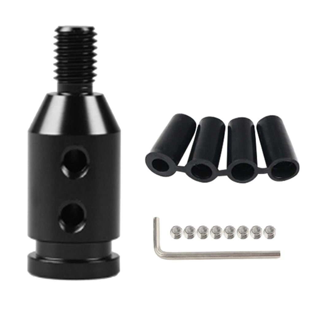 4xShift Knob Adapter for BMW/Mini Non Threaded Shifters 10x1.5mm Black