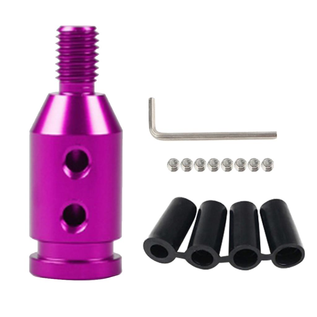2xShift Knob Adapter for BMW/Mini Non Threaded Shifters 10x1.5mm Purple