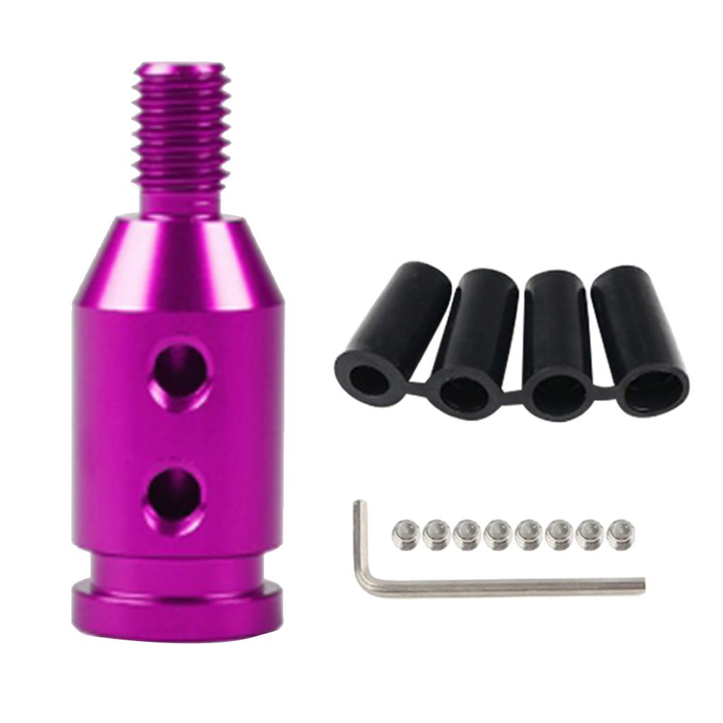 2xShift Knob Adapter for BMW/Mini Non Threaded Shifters 10x1.5mm Purple