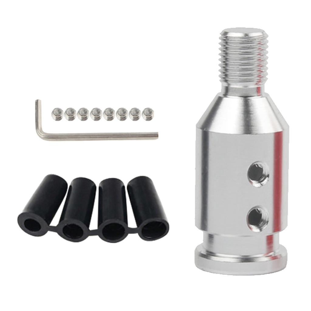 3xShift Knob Adapter for BMW/Mini Non Threaded Shifters 10x1.5mm Silver
