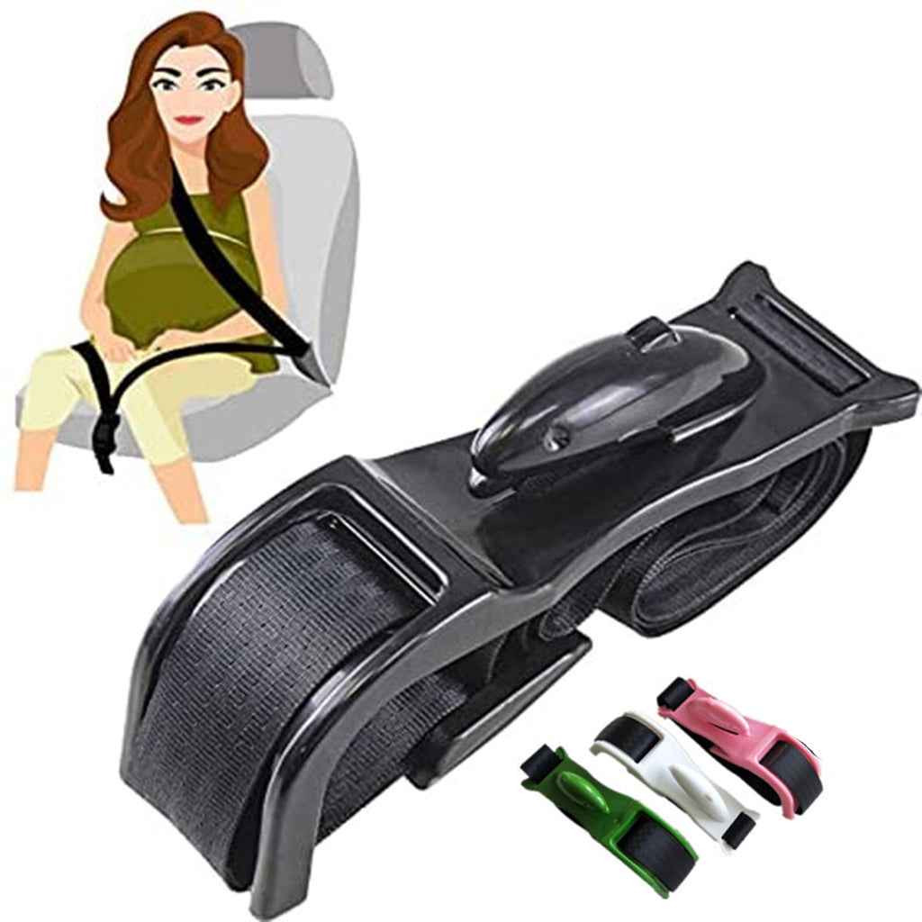 Bump Belt Adjuster Maternity Seatbelt for Pregnant Women Universal  Black