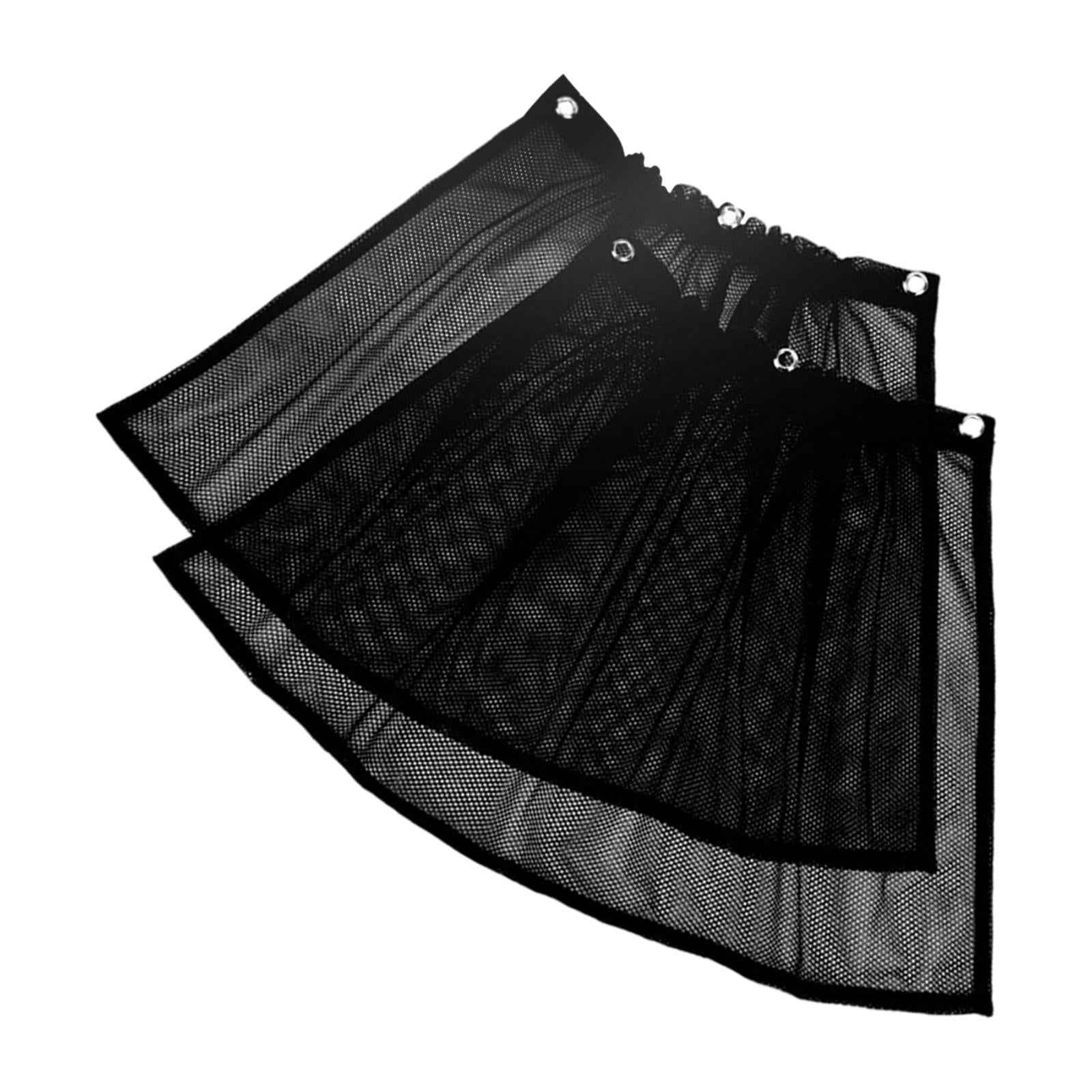 2x Side Window Car Sun Shade Curtain UV Rays Protection for Car Window