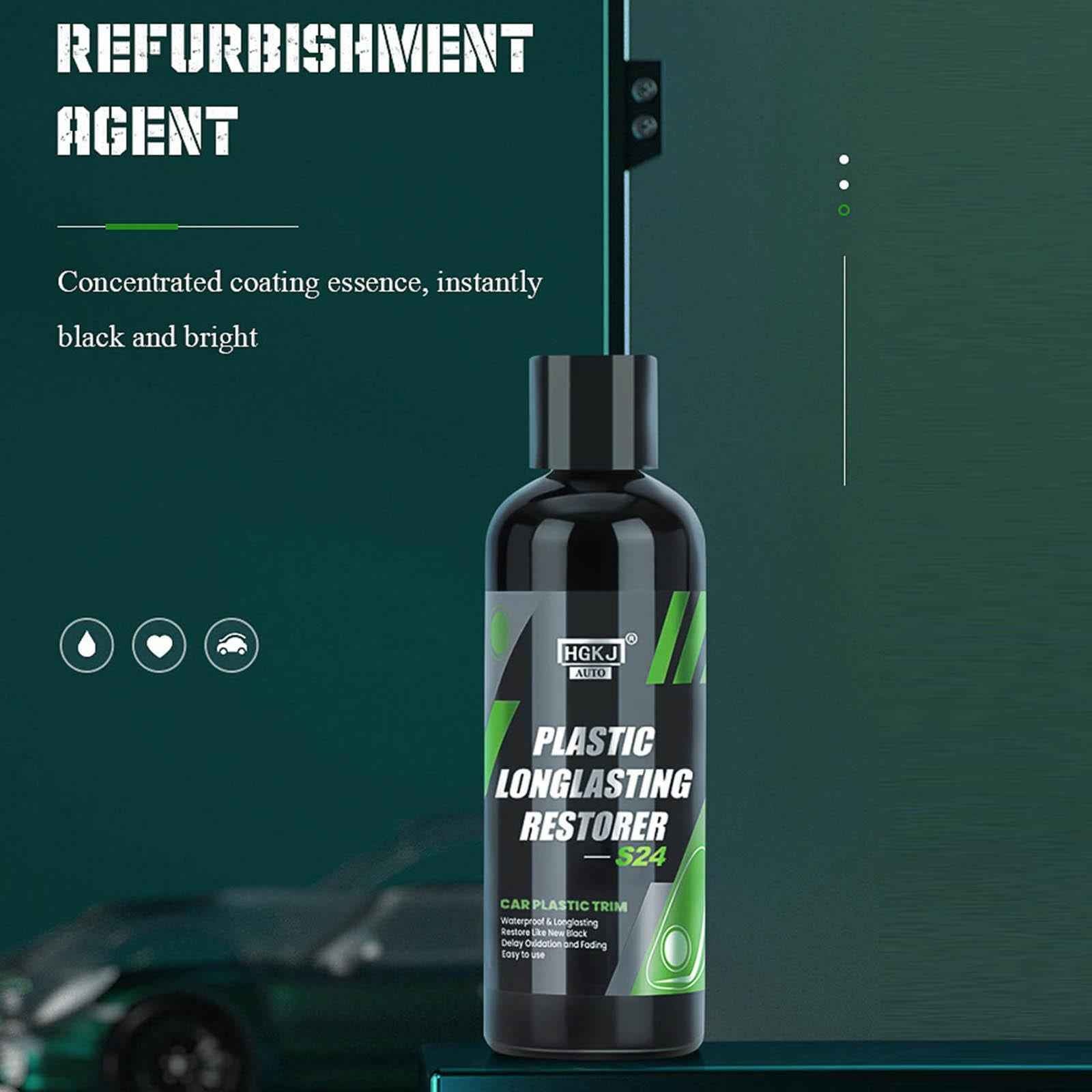Car Plastic Restorer Renovator Trim Panel Maintenance Agent Care 50ML
