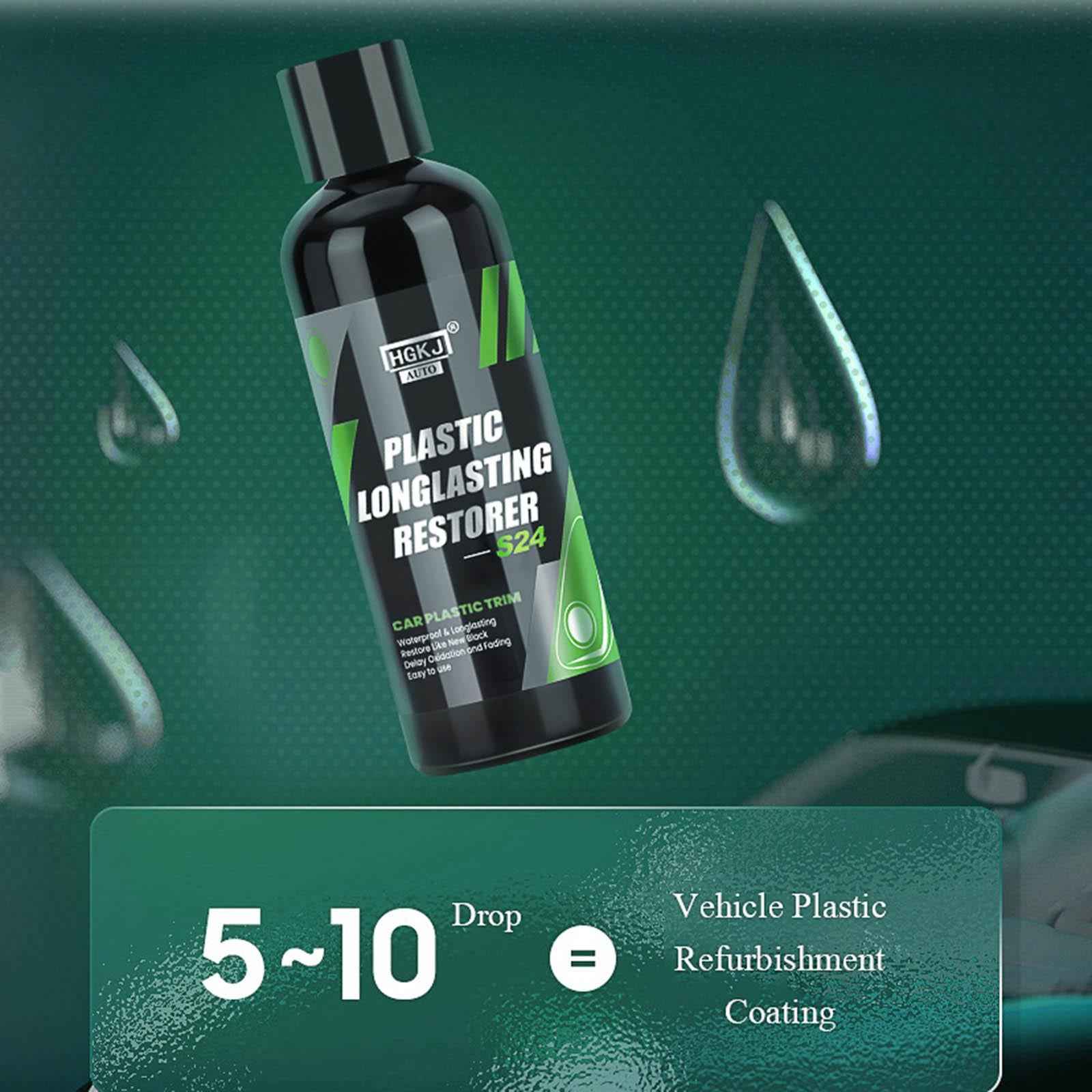 Car Plastic Restorer Renovator Trim Panel Maintenance Agent Care 50ML