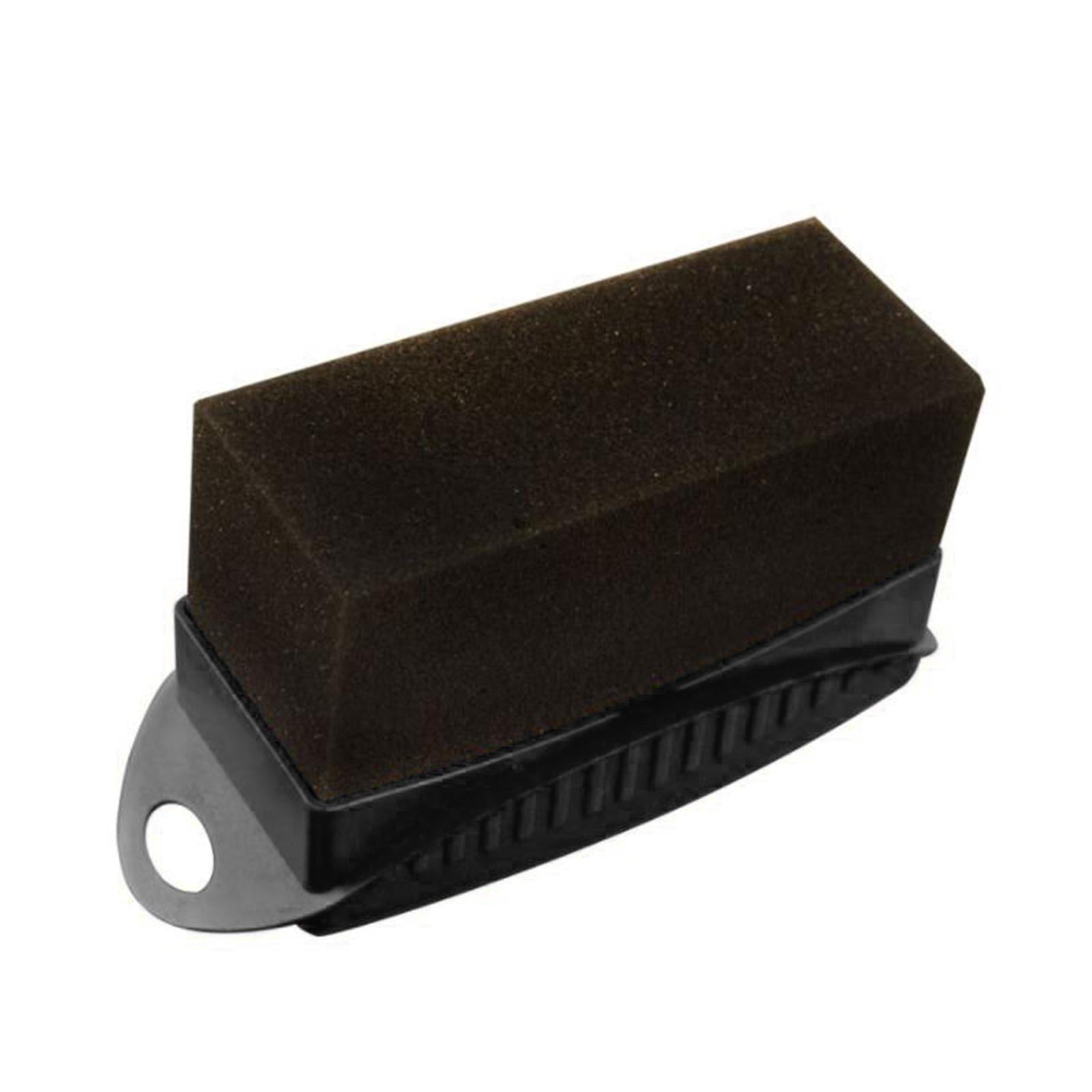 4xPolishing Pad with Lid Polish Waxing Accessories for Glass Detail Black