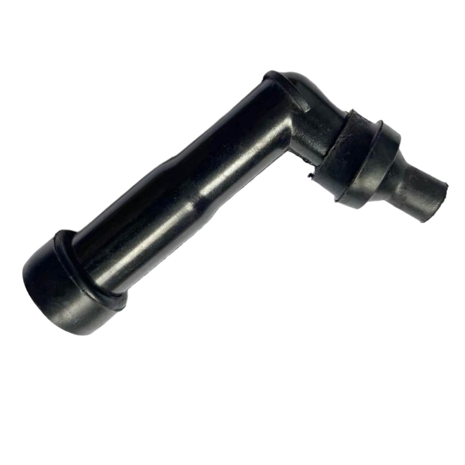 2xSpark Plug Cover XD05F-R Resistor Cover for 10-12mm Spark Starter Plug Black