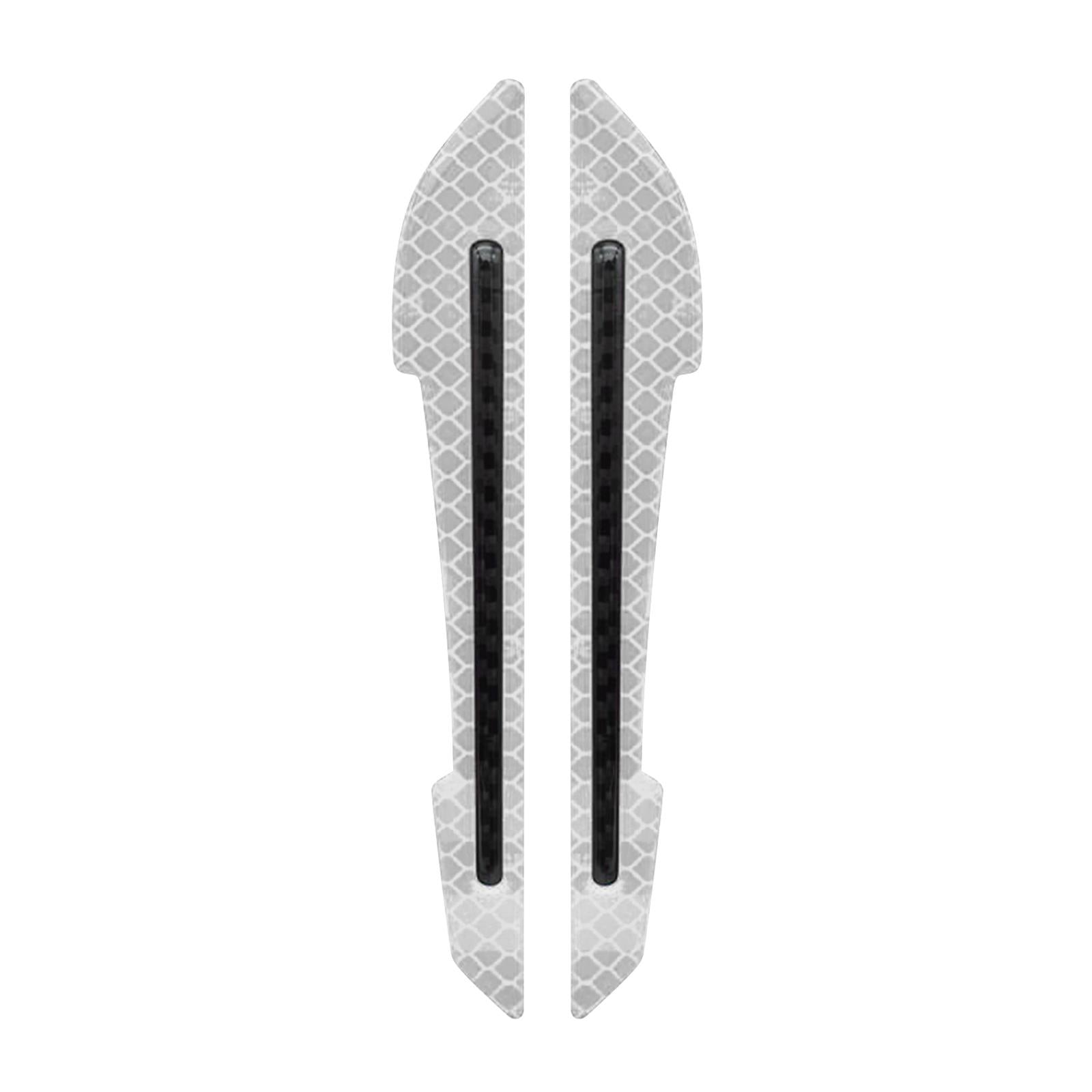 2x2x Rearview Mirror Safety Warning Reflective Sticker 3D Fits for Truck White