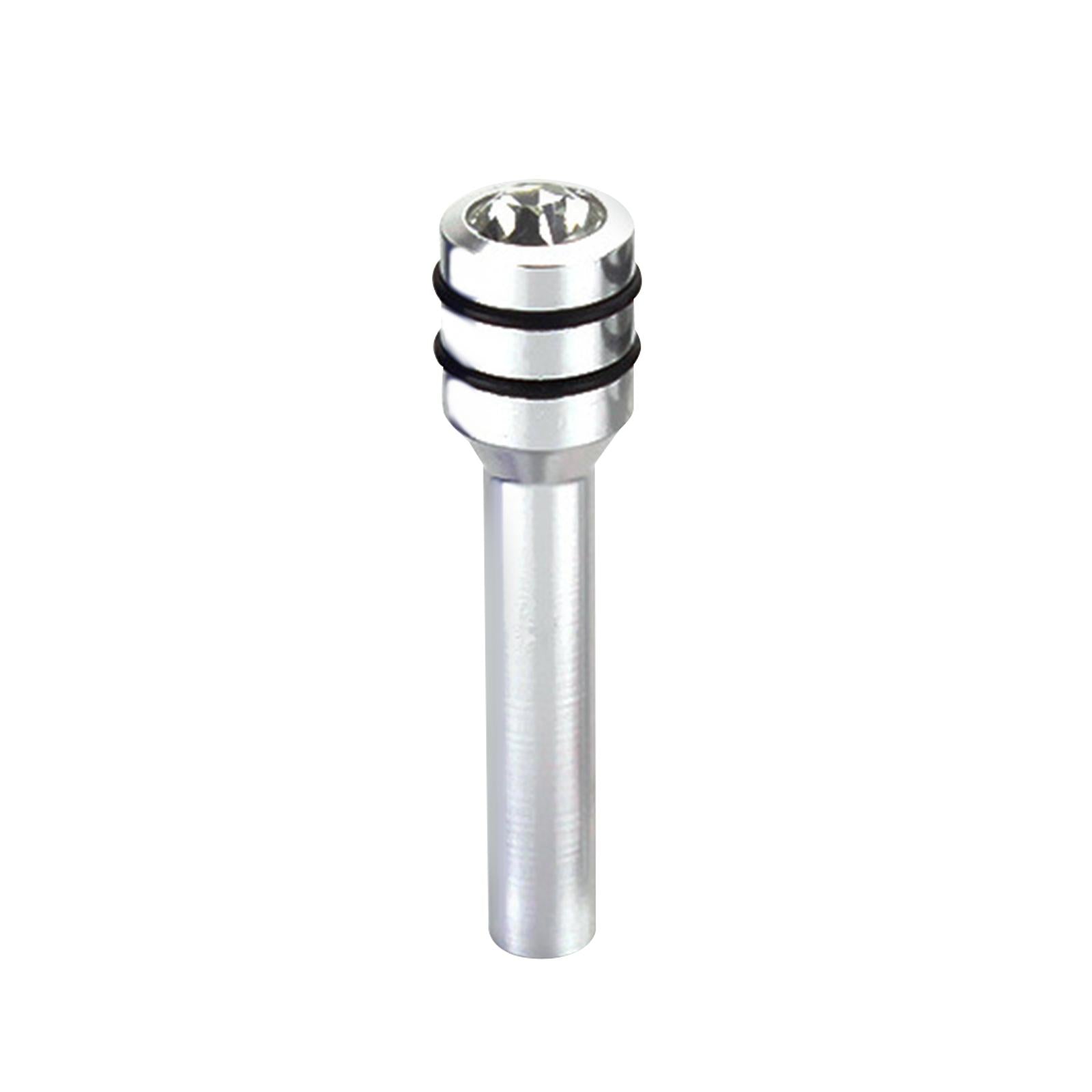 3x2Pcs Car Interior Door Lock Knob Pull Pins 49mm Door Lock Knobs  Silver