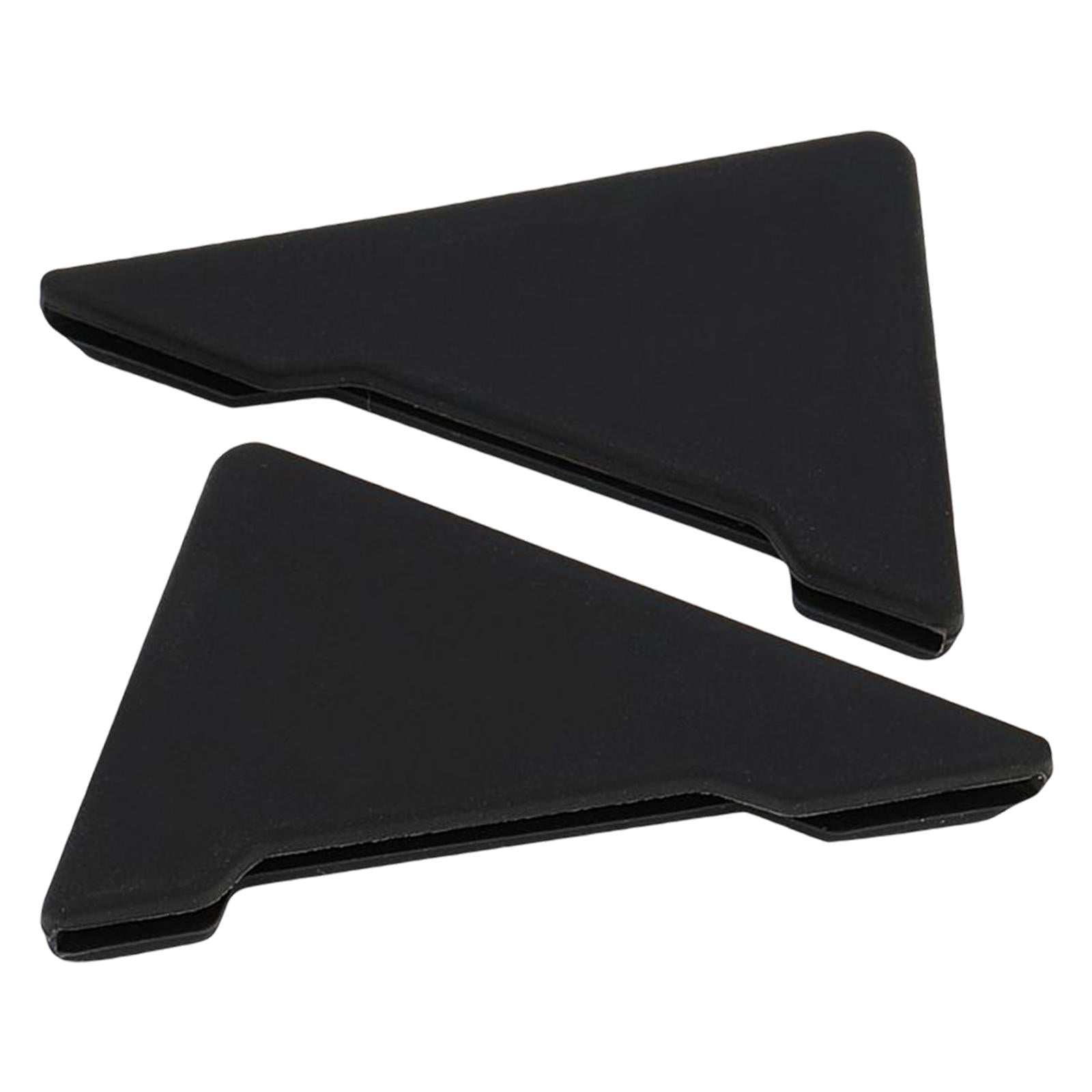 2x2x Car Door Corner Cover Anti Scratch Scratch Protector Corner Guards Black
