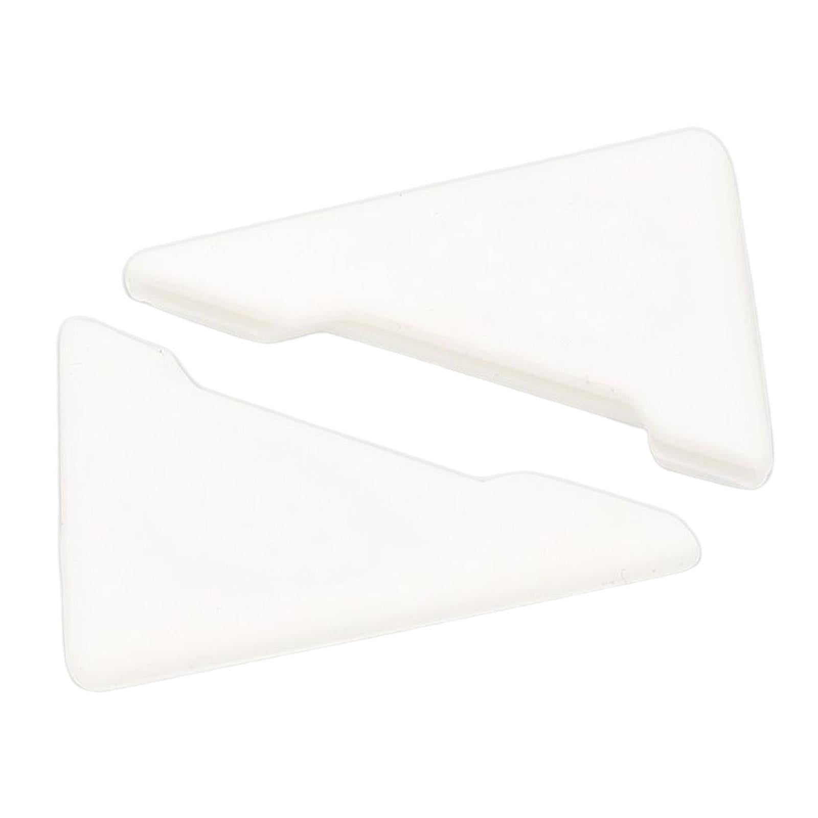 3x2x Car Door Corner Cover Anti Scratch Scratch Protector Corner Guards White