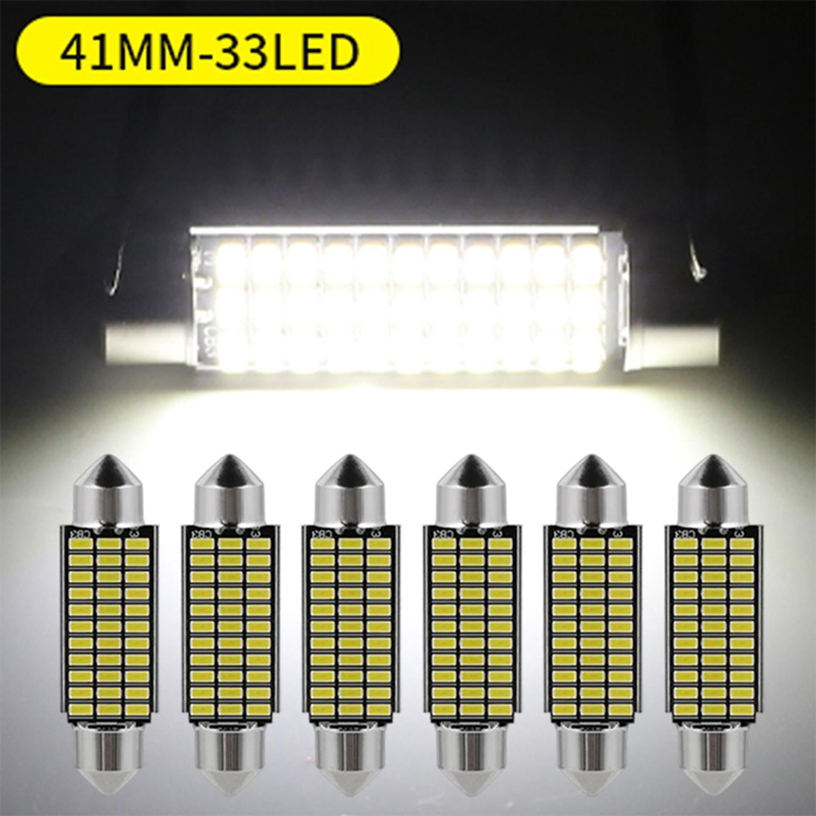 2x6Pcs Vanity Lights for Car Courtesy Light Car Door Light Interior Light Bulb