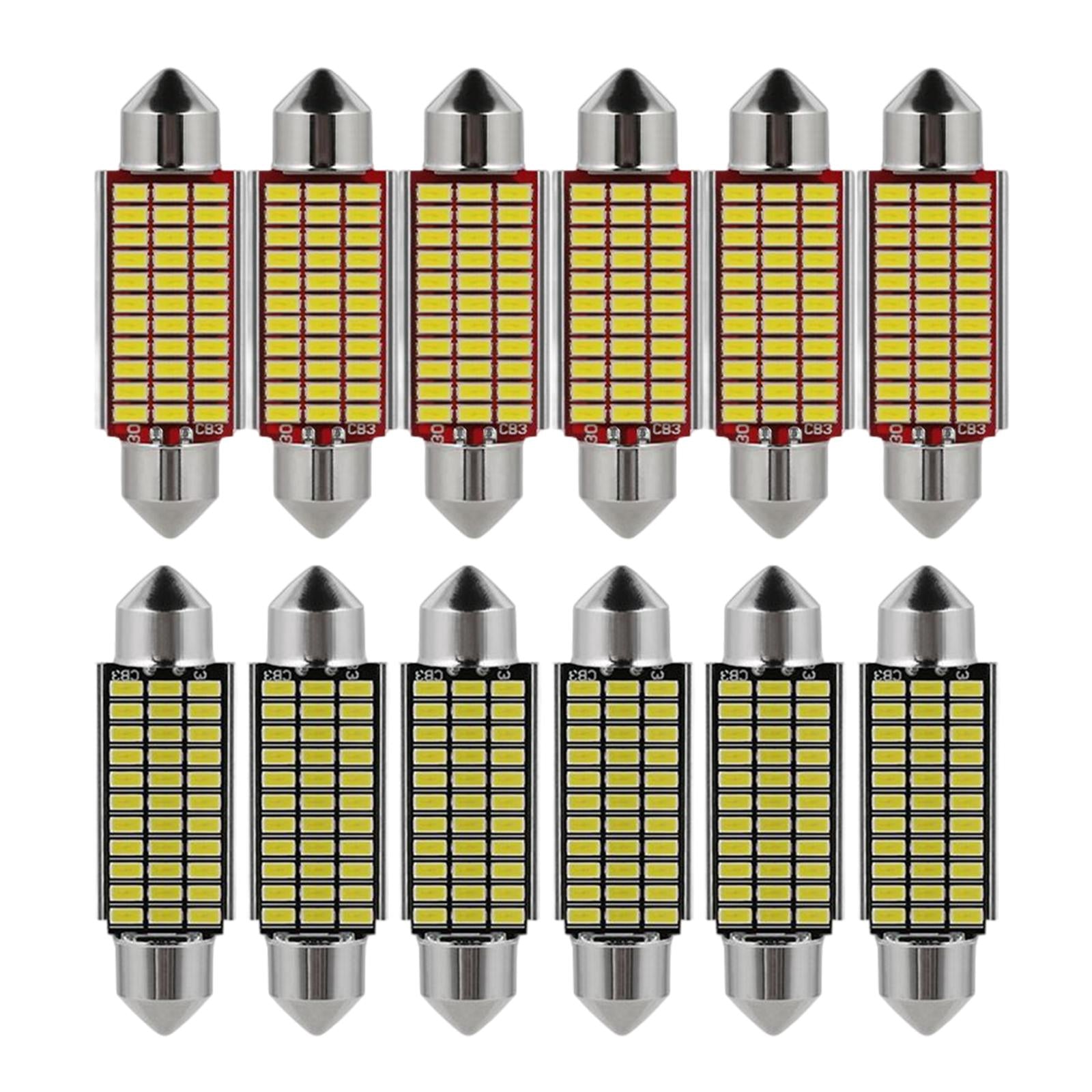 4x6Pcs Vanity Lights for Car Courtesy Light Car Door Light Interior Light Bulb