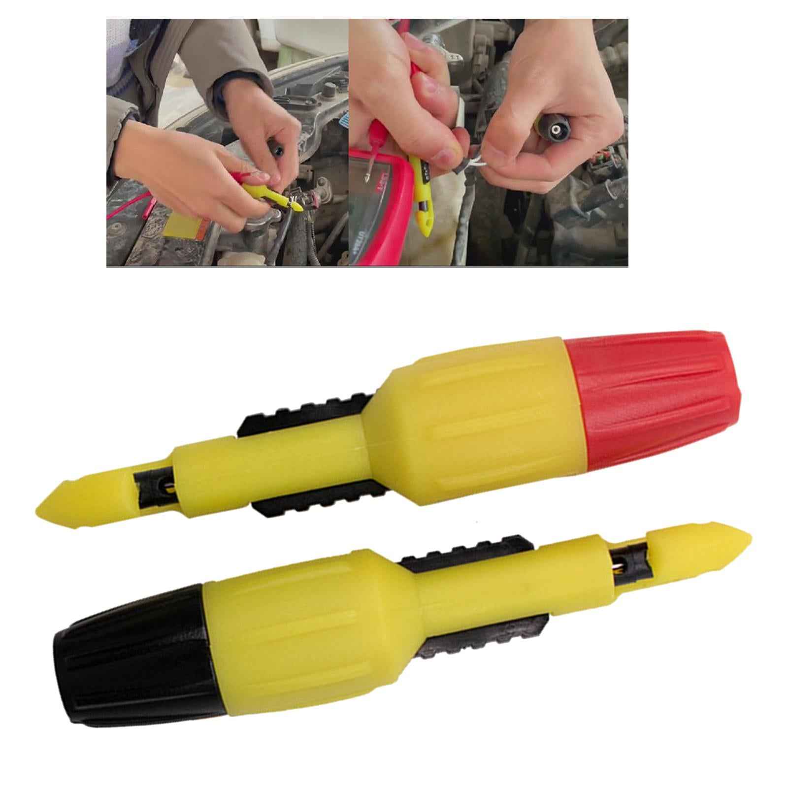2 x Insulation Wire Piercing Puncture Probe Clip for Multimeter Test Circuit