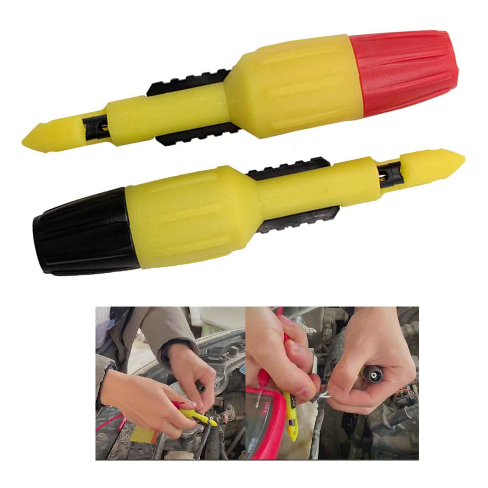 2 x Insulation Wire Piercing Puncture Probe Clip for Multimeter Test Circuit