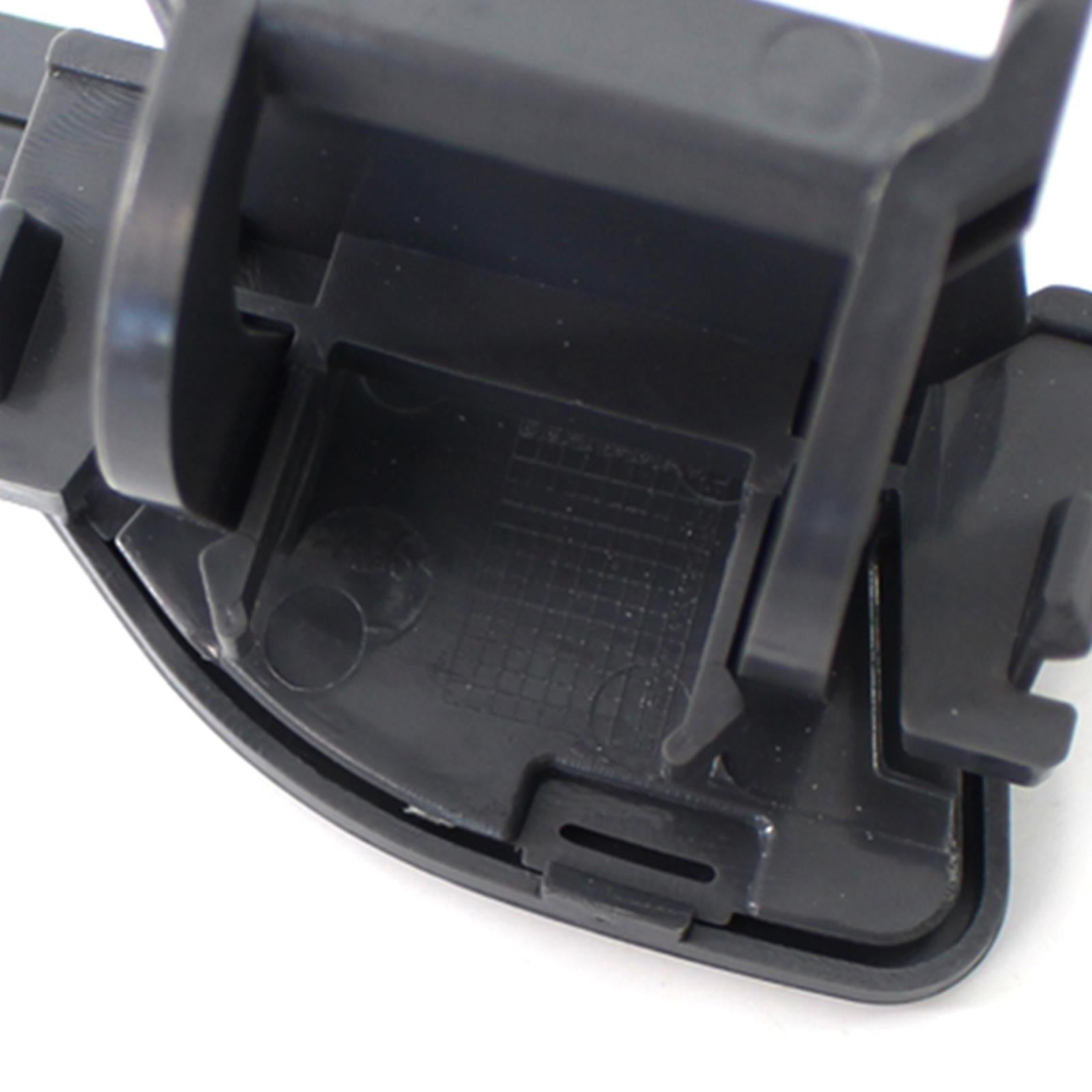 4xHeadlight Washer Cover with Spring for  E65 E66 2005-2008 Headlamp Black