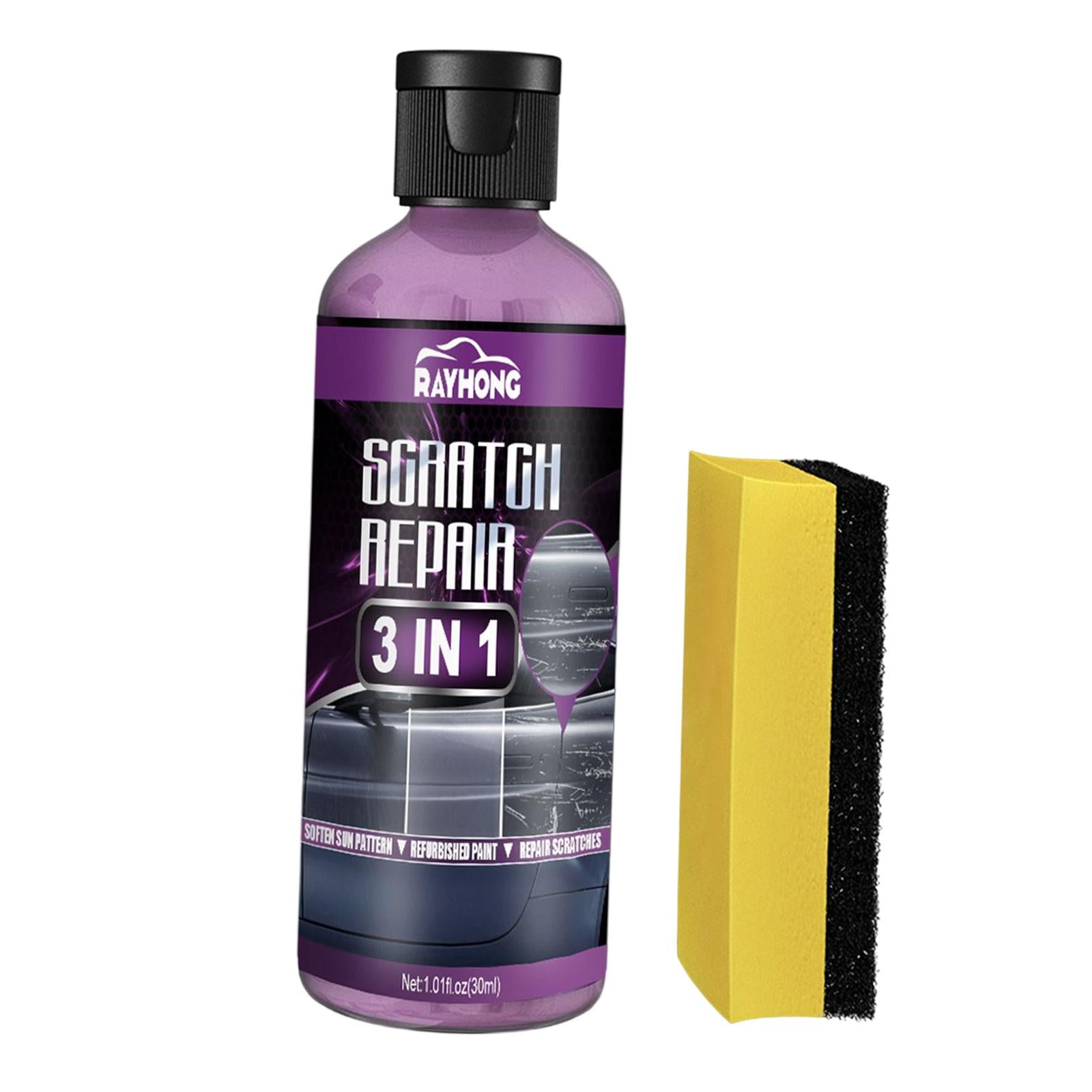 3xCar Scratch Swirl Remover Coating Liquid Wax  Sealant Easily Use 30ml 