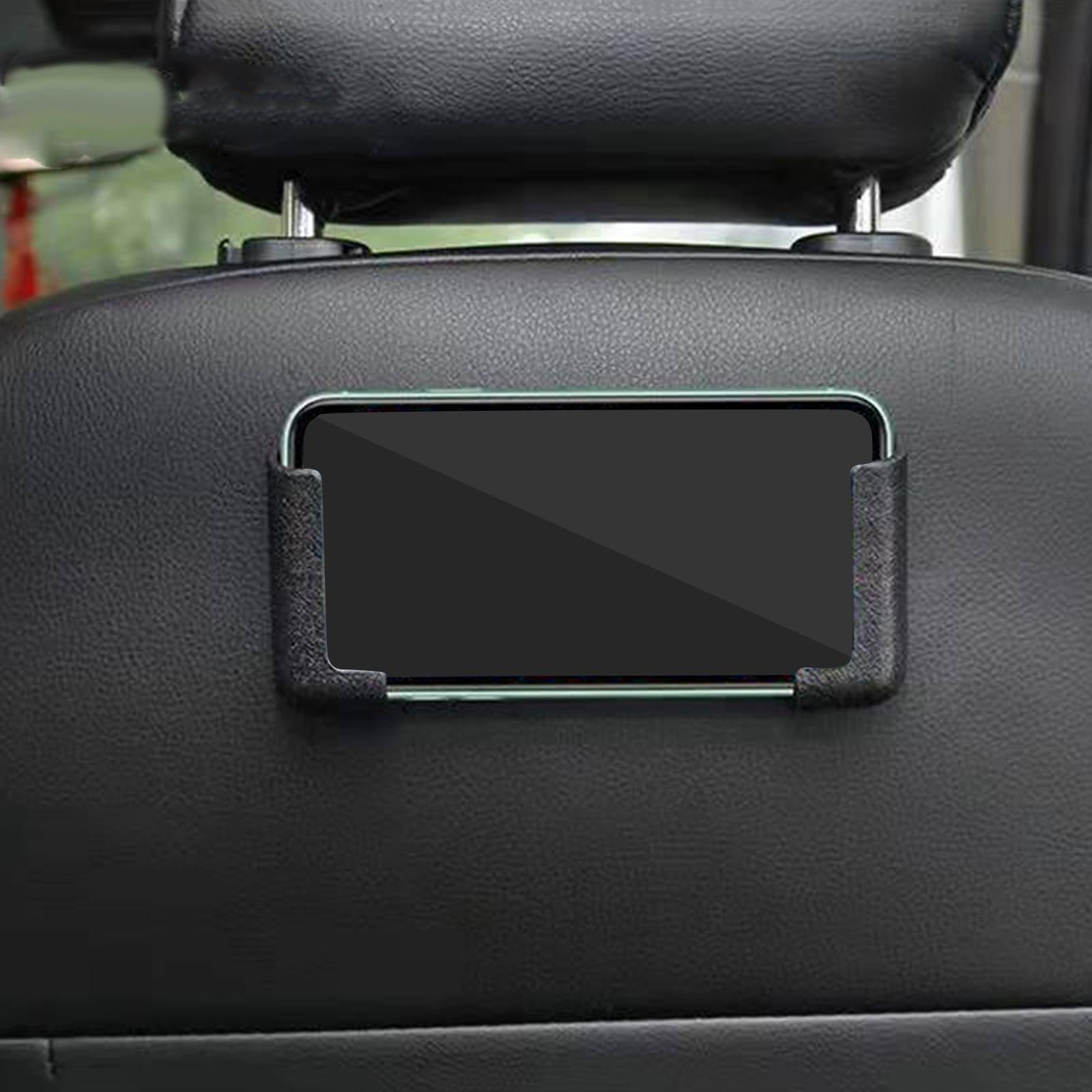 2xPack of 2 Pieces Car Universal Mobile Phone Bracket Soft Material Adjustable Black
