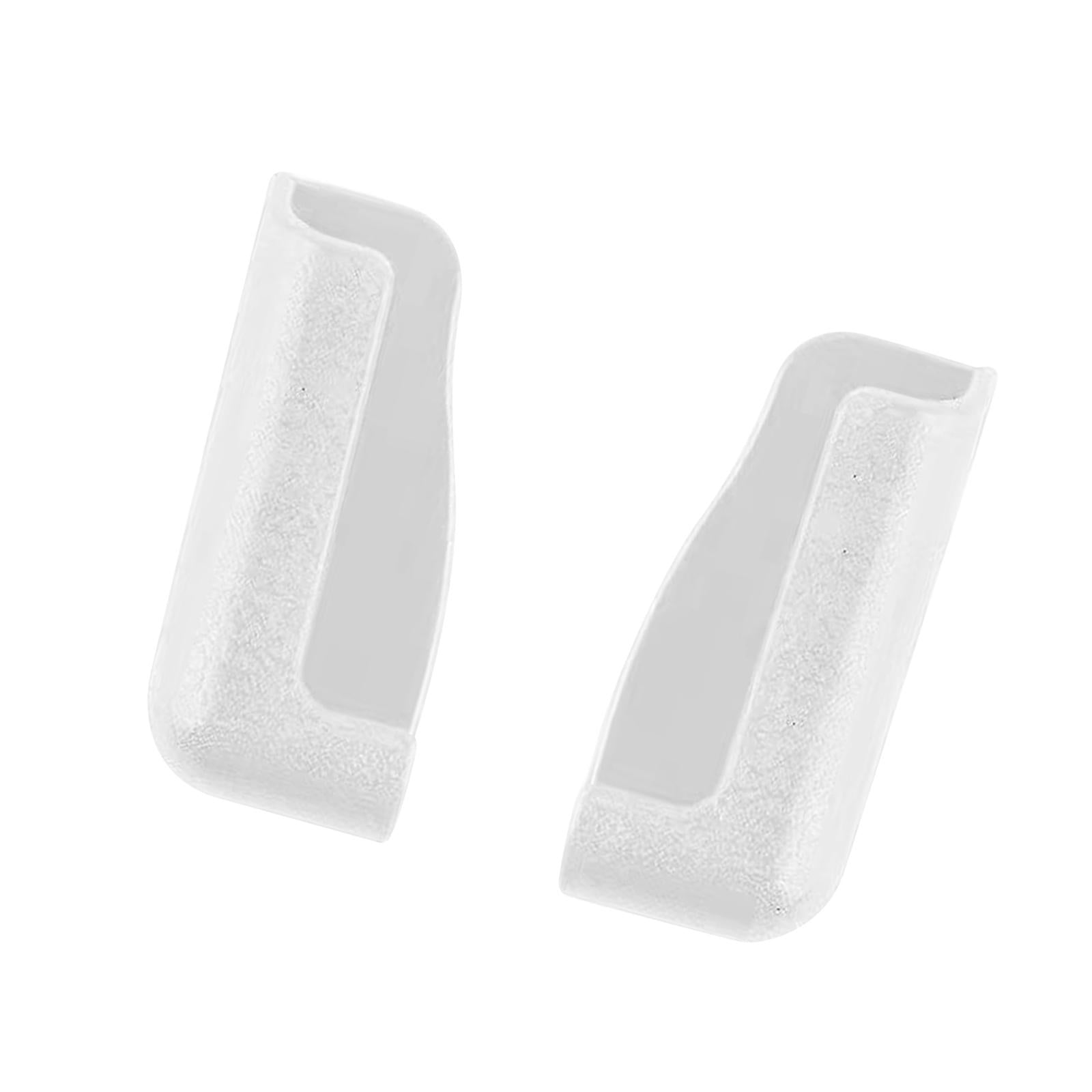 4xPack of 2 Pieces Car Universal Mobile Phone Bracket Soft Material Adjustable White