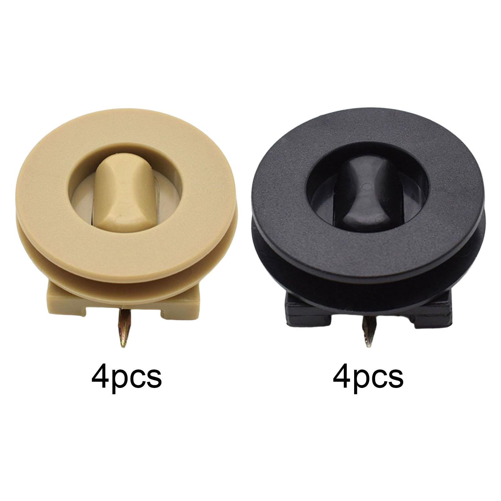 2x4x Car Carpet Clips Accessories Mat Retainer Carpet Non Slip Buckle Black 