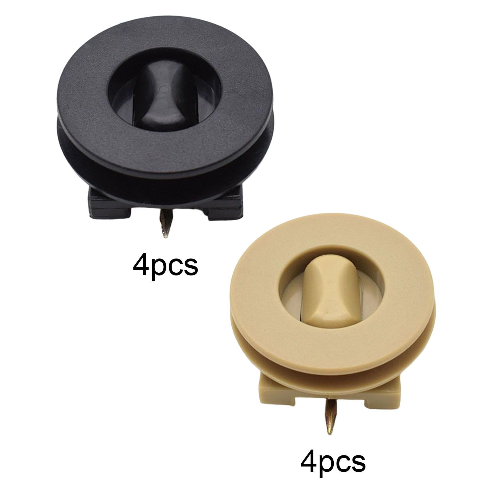 4x4x Car Carpet Clips Accessories Mat Retainer Carpet Non Slip Buckle Black 