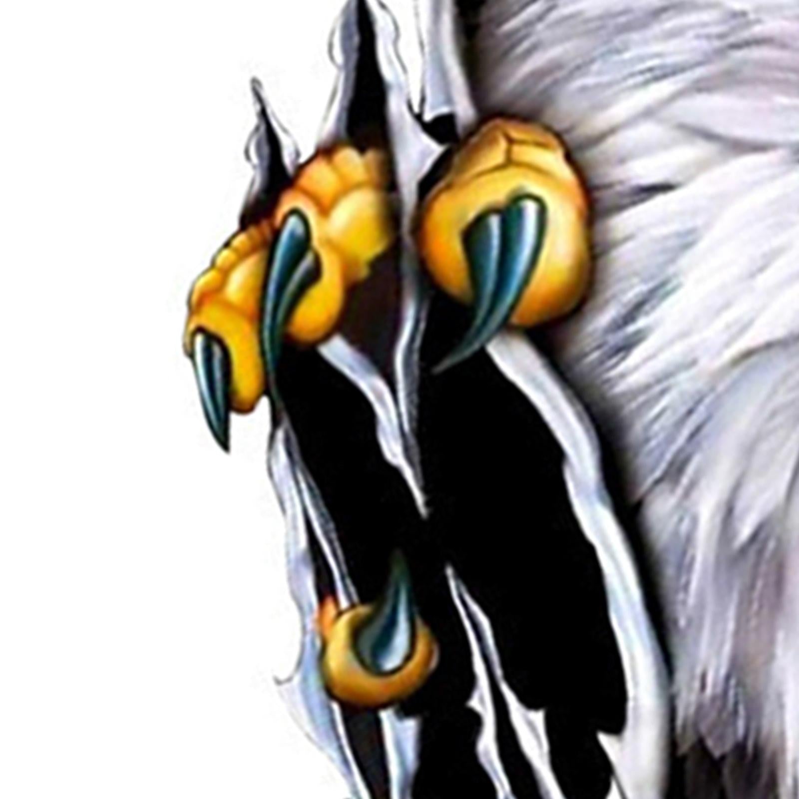 4xEagle Car Sticker Decals Simulation Cartoon for Bumpers Motorcycle Right