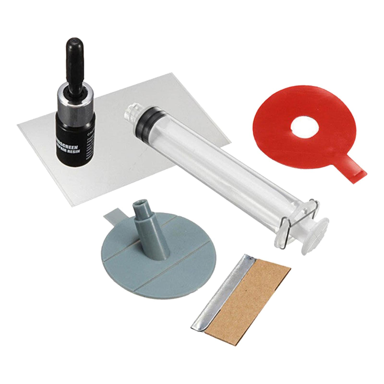 4xPractical Car Windshield Repair Kit Crack Chip Scratch Repair Style C