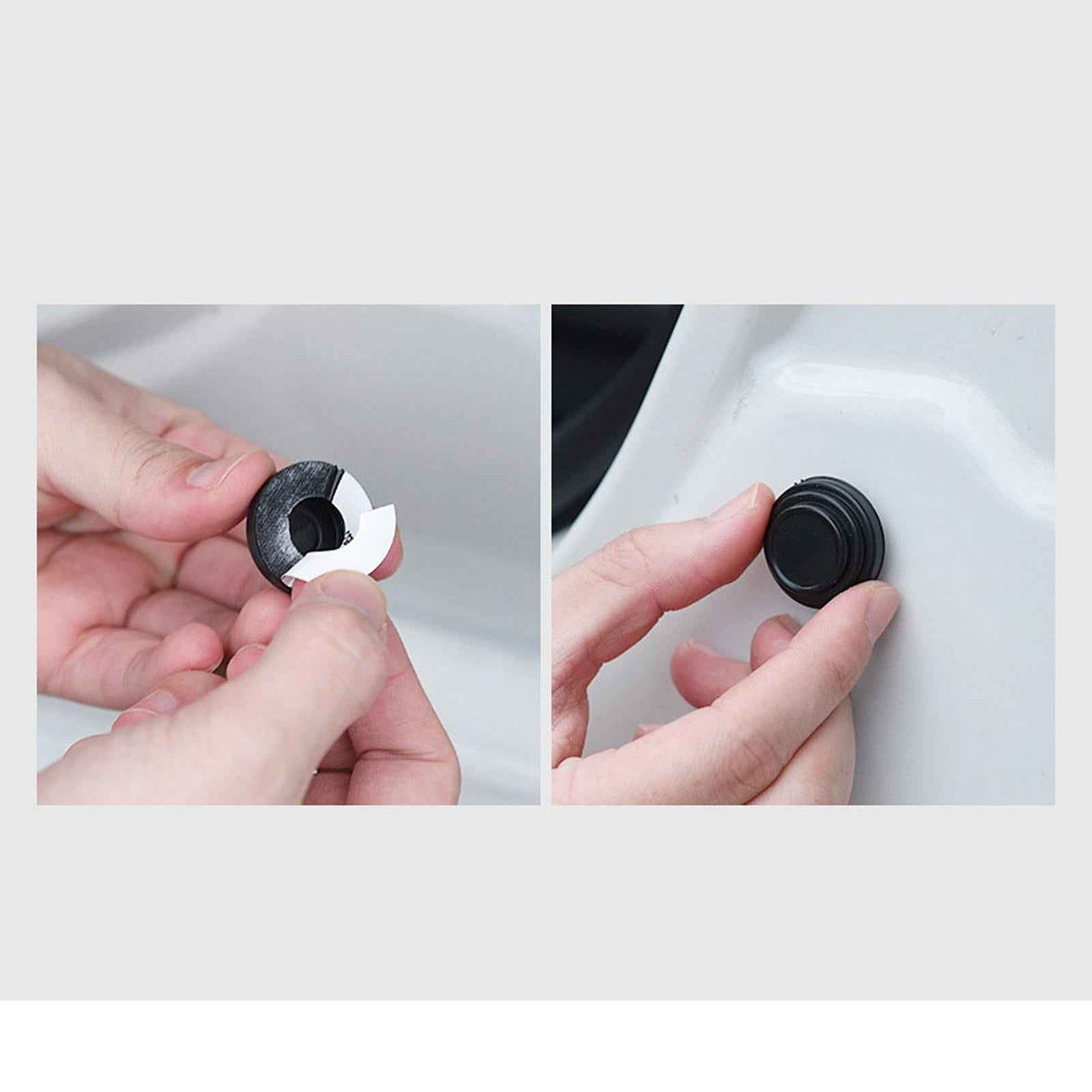 Car Door Anti Collision Gasket Accessory Thickening Silicone Pad Black