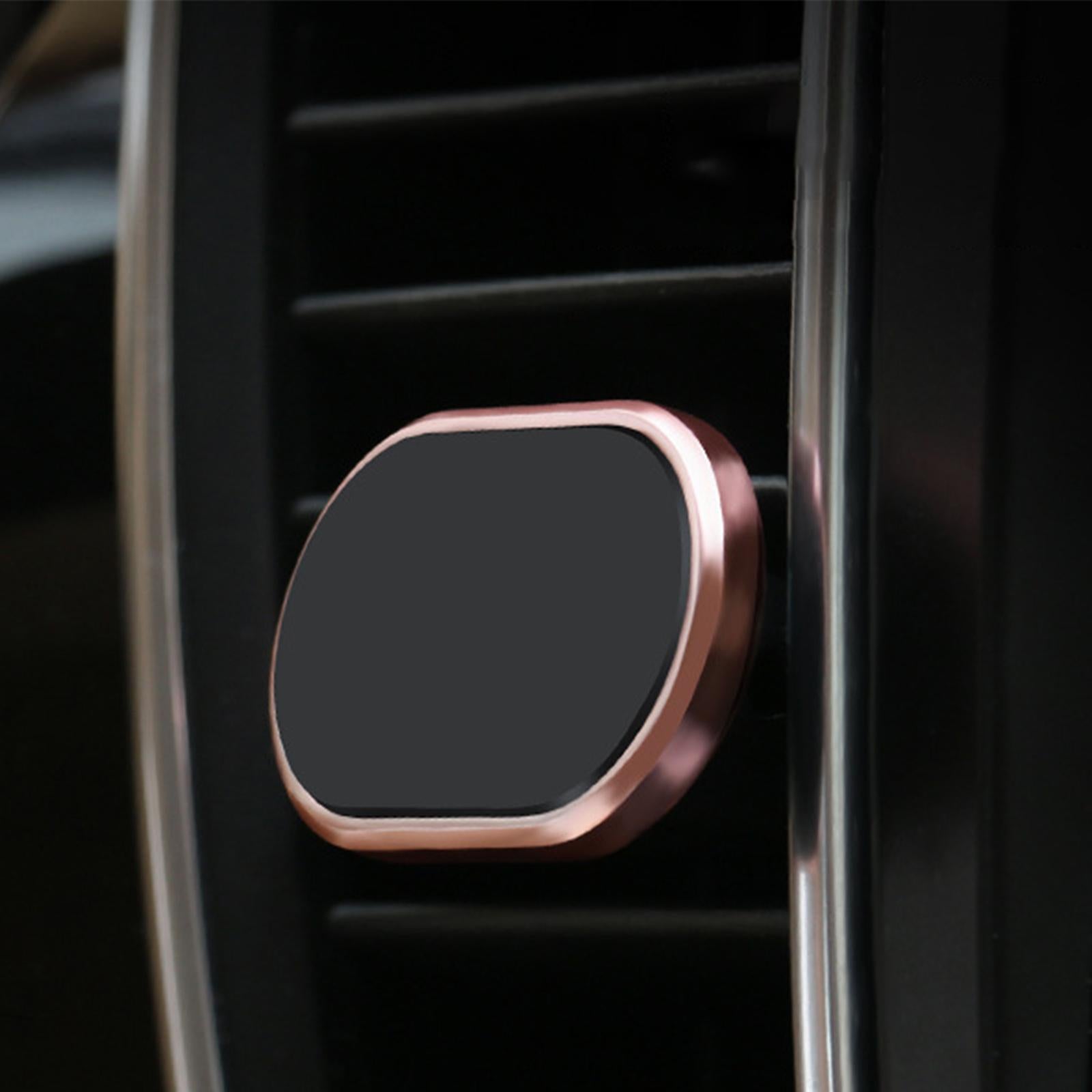 3xCar Phone Holder Air Vent Magnetic Bracket Navigation for All Cell Phones Rose Gold