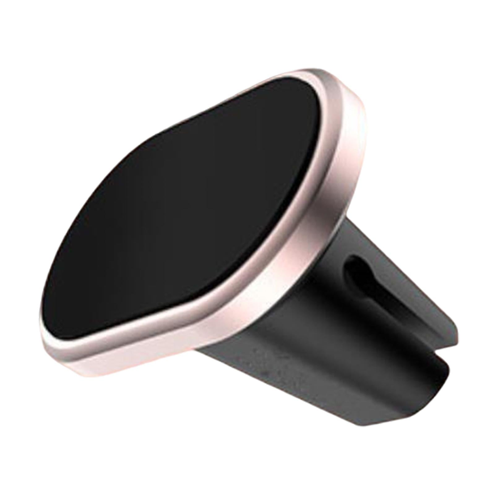 3xCar Phone Holder Air Vent Magnetic Bracket Navigation for All Cell Phones Rose Gold