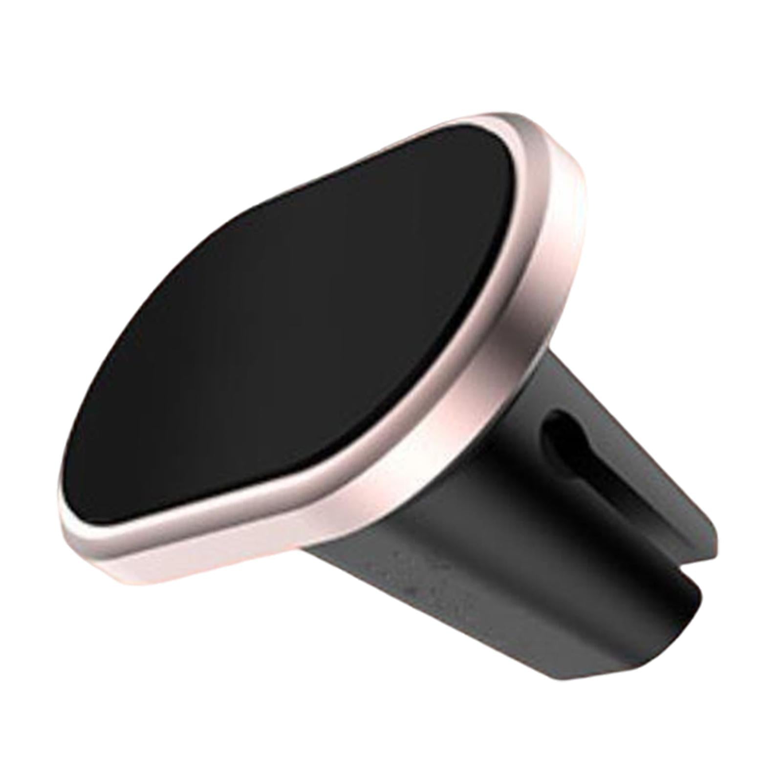 3xCar Phone Holder Air Vent Magnetic Bracket Navigation for All Cell Phones Rose Gold