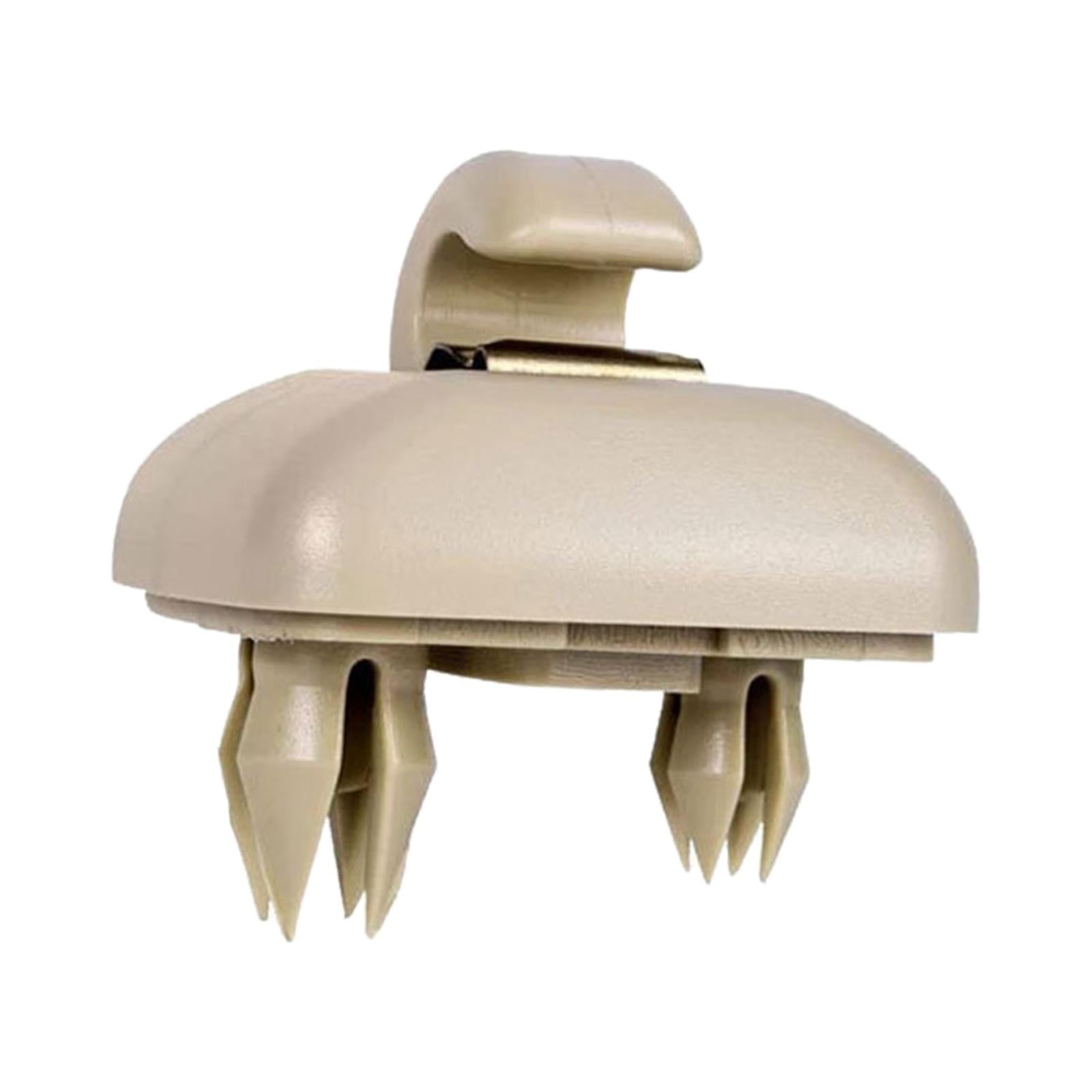 3xInterior Sun Visor Clip Hook Hanger 8U0857562A for S4 S5 A6 A7 Beige