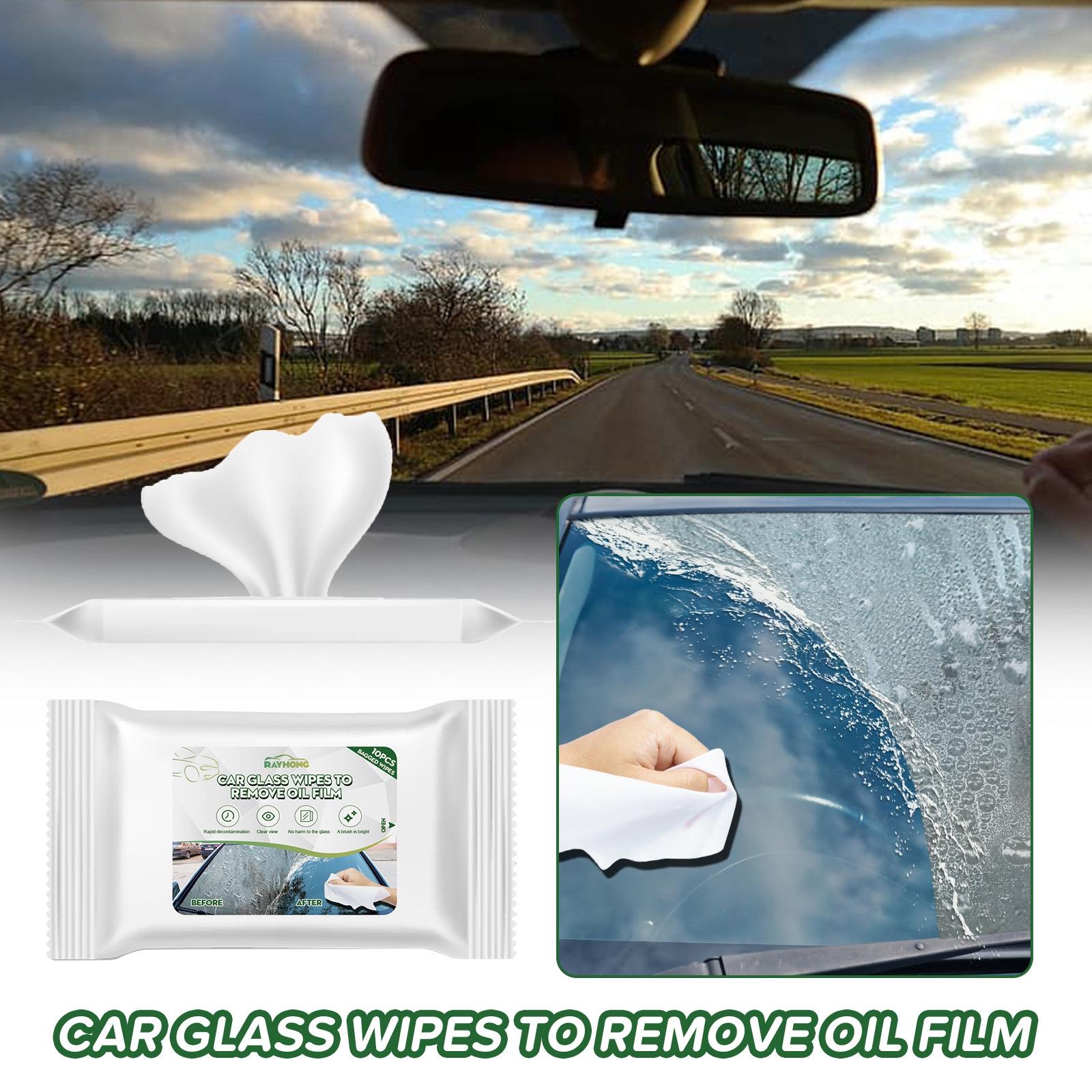 4x10x Multifunctional Cars glass Wipe for Rearview Mirror