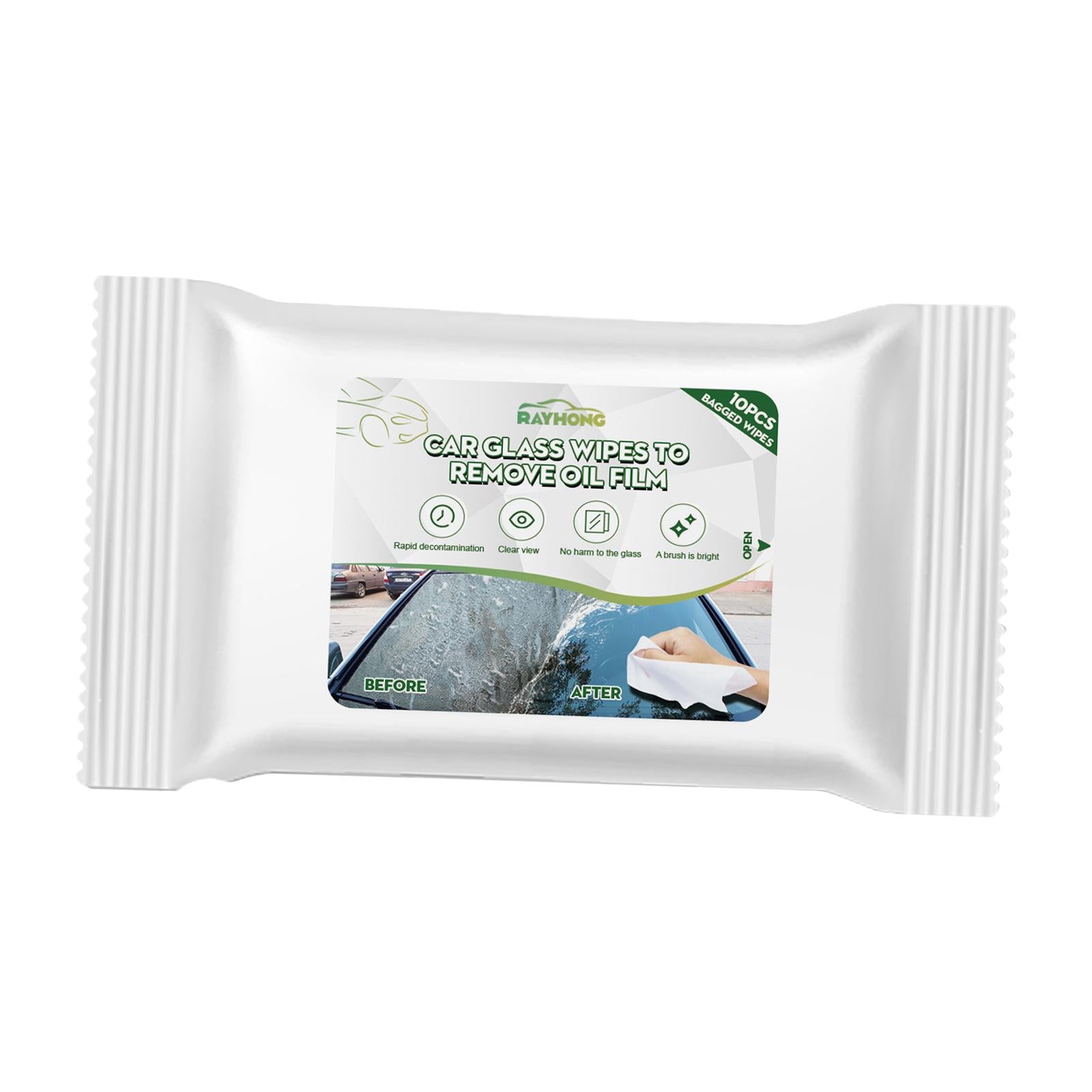 2x10x Multifunctional Cars glass Wipe for Rearview Mirror