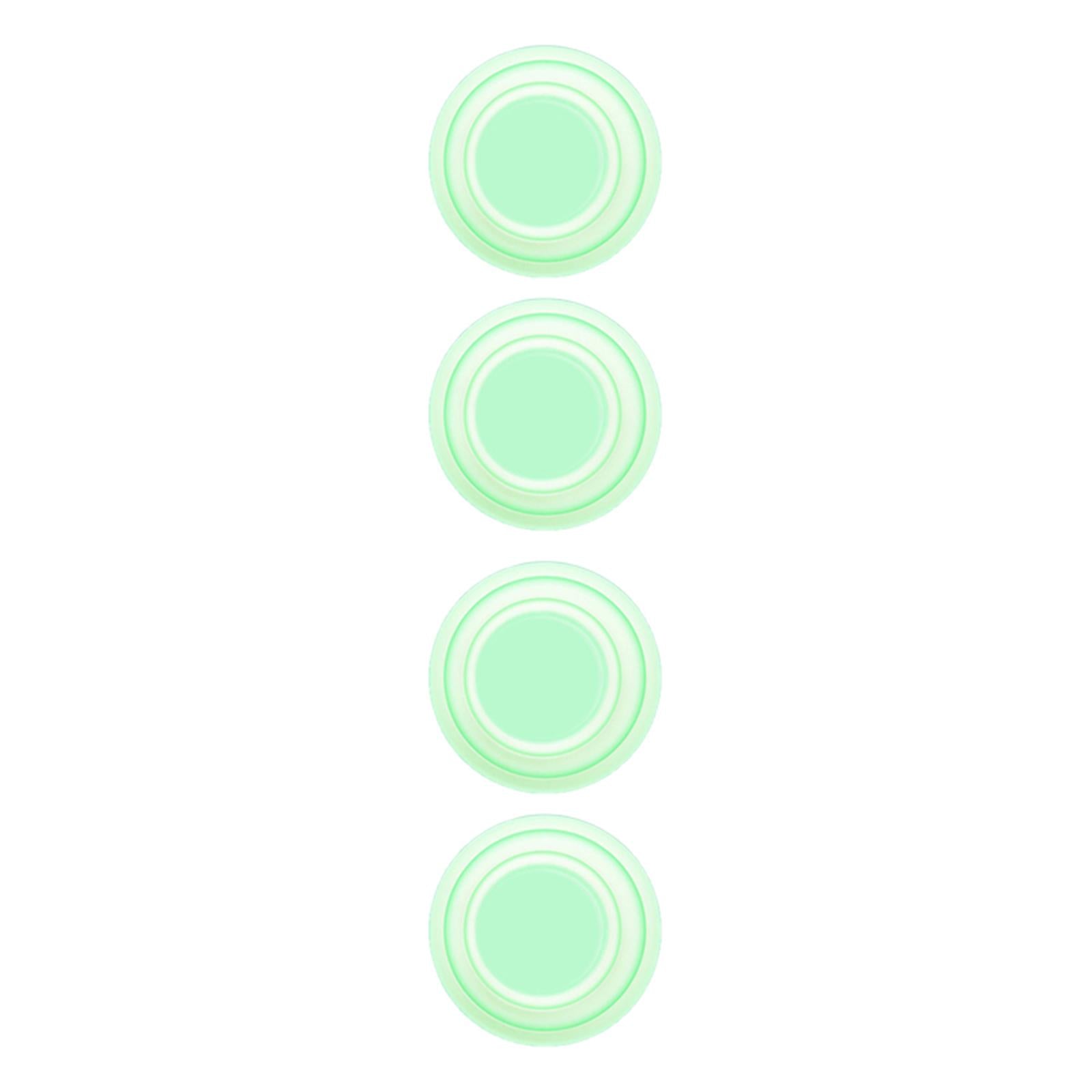 2xCar Door Absorber Cushion Gasket Decorative Buffer Bumper Cushion 4x Luminous no Sign