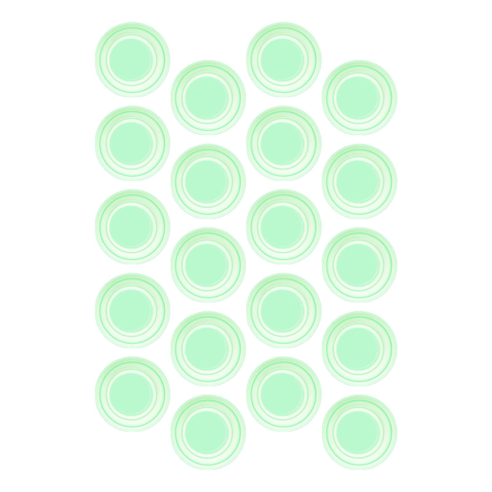 4x20Pcs Car Door Anti Collision Gasket Decoration Accessory for Truck SUV Without sign