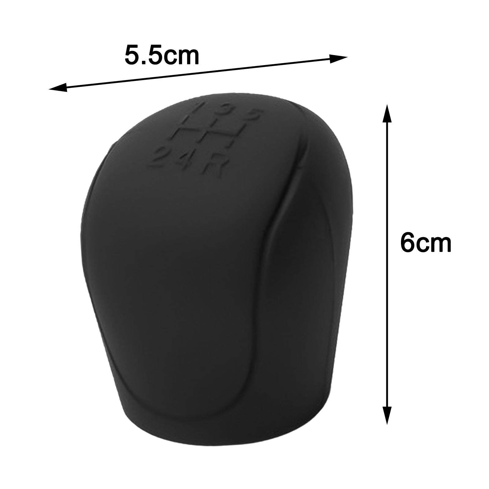 2xGear Shift Knob Cover Replacement Protector for Ford Focus Transit Black