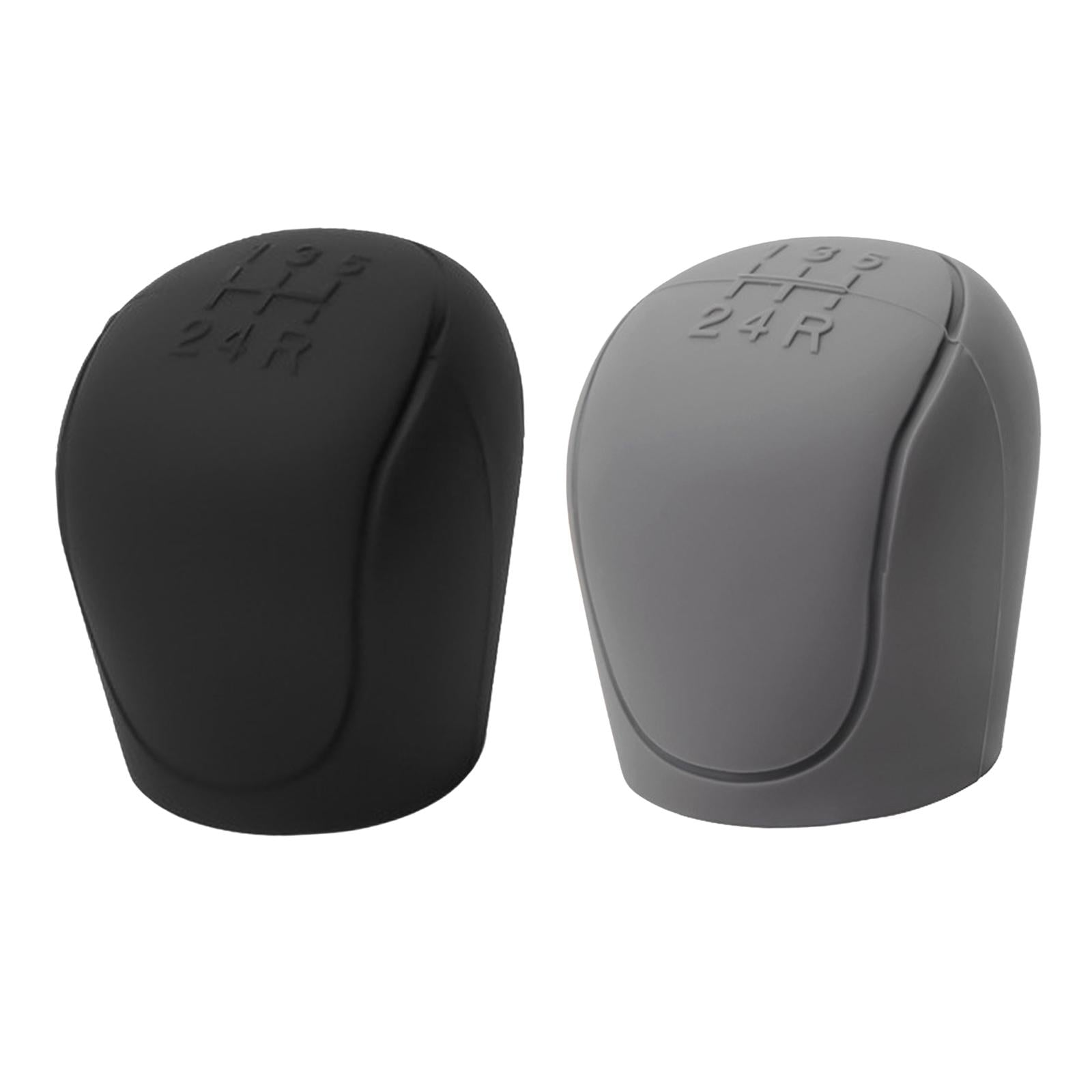 2xGear Shift Knob Cover Replacement Protector for Ford Focus Transit Black