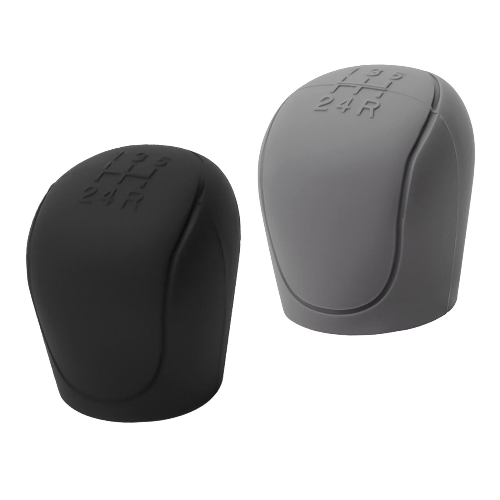 4xGear Shift Knob Cover Replacement Protector for Ford Focus Transit Black