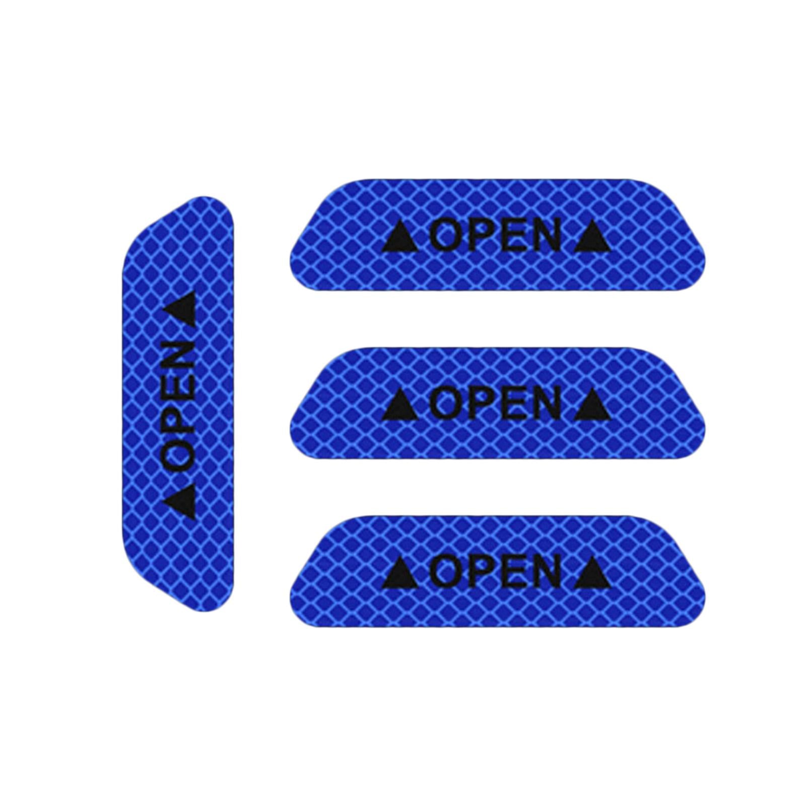 4x4x Reflective Tape Strong Adhesion for Vehicles Motorcycle Automotive Blue