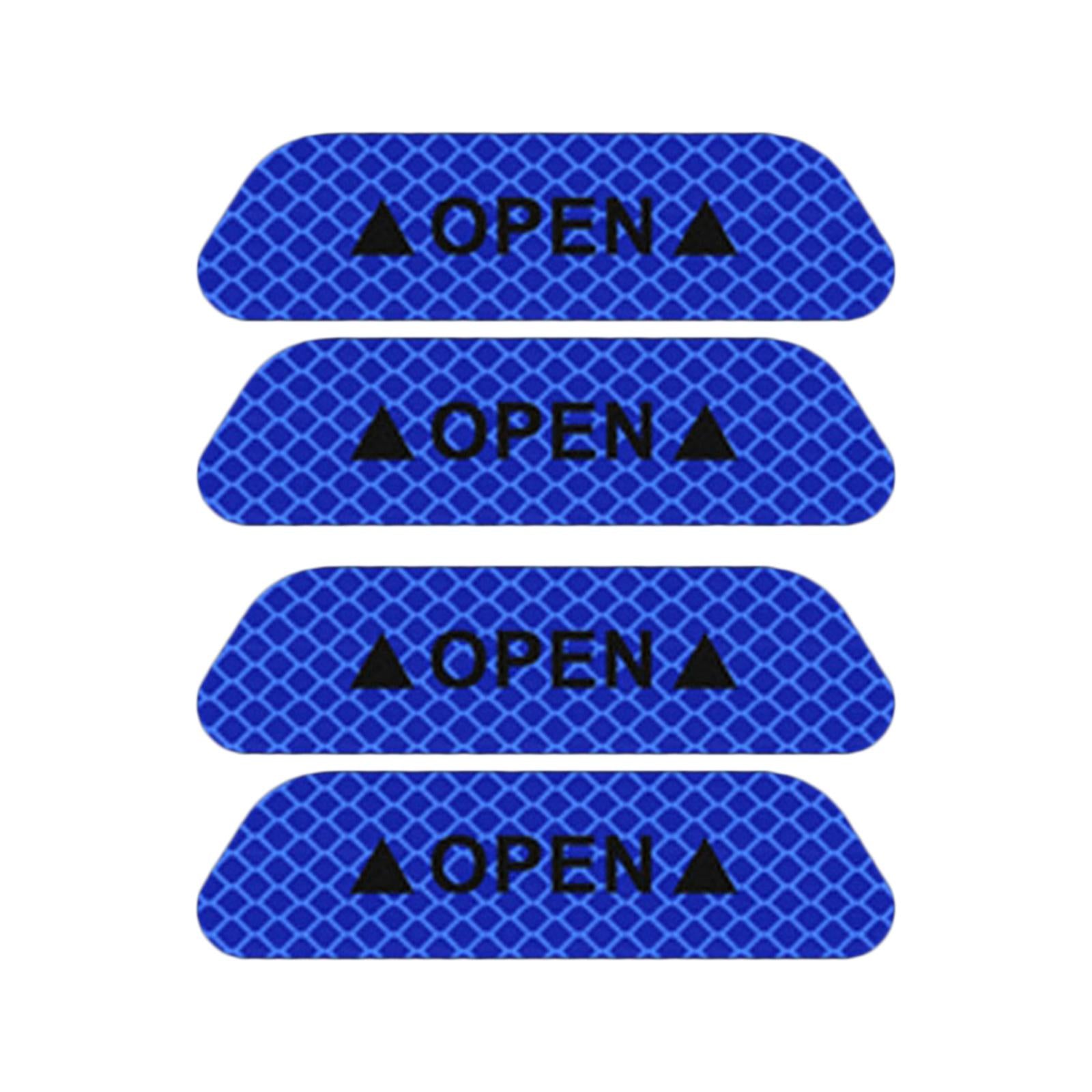 4x4x Reflective Tape Strong Adhesion for Vehicles Motorcycle Automotive Blue