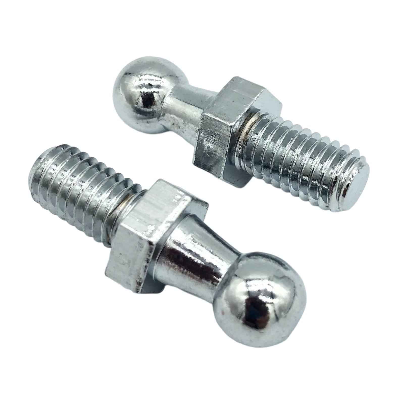 2Pcs Ball Stud Pin Bolt Accessories Replaces Durable 10mm Easy Installation M6