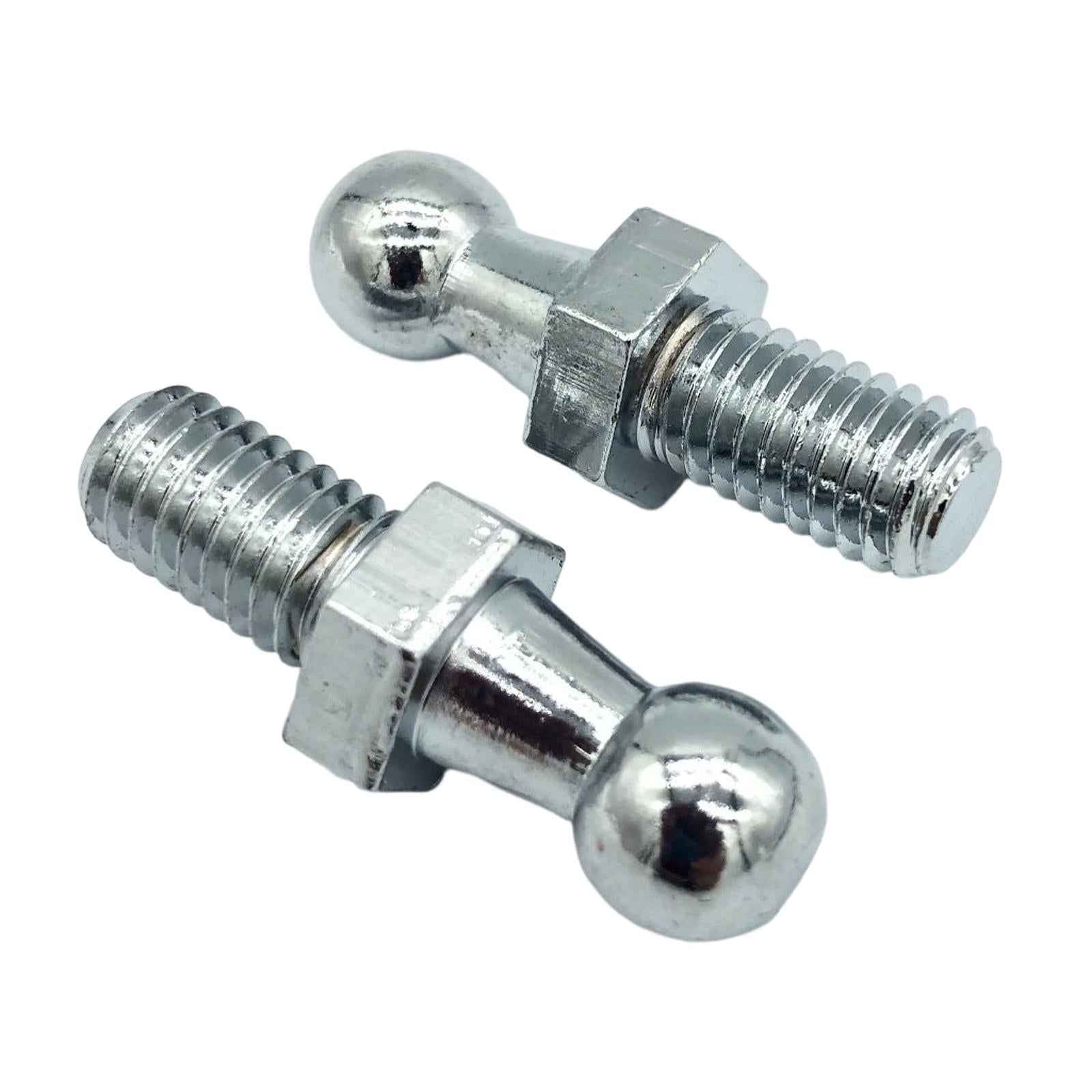 2Pcs Ball Stud Pin Bolt Accessories Replaces Durable 10mm Easy Installation M6