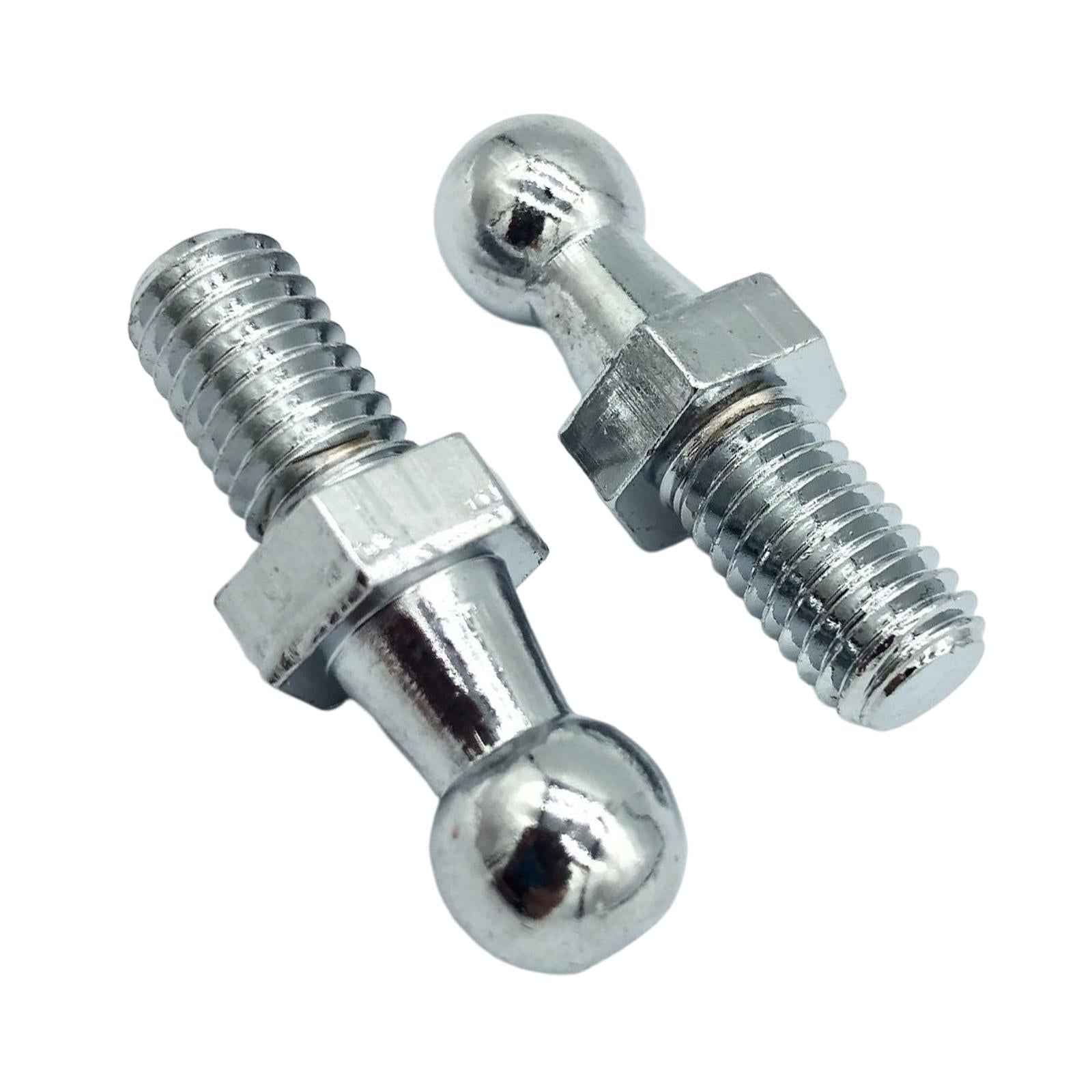2Pcs Ball Stud Pin Bolt Accessories Replaces Durable 10mm Easy Installation M6