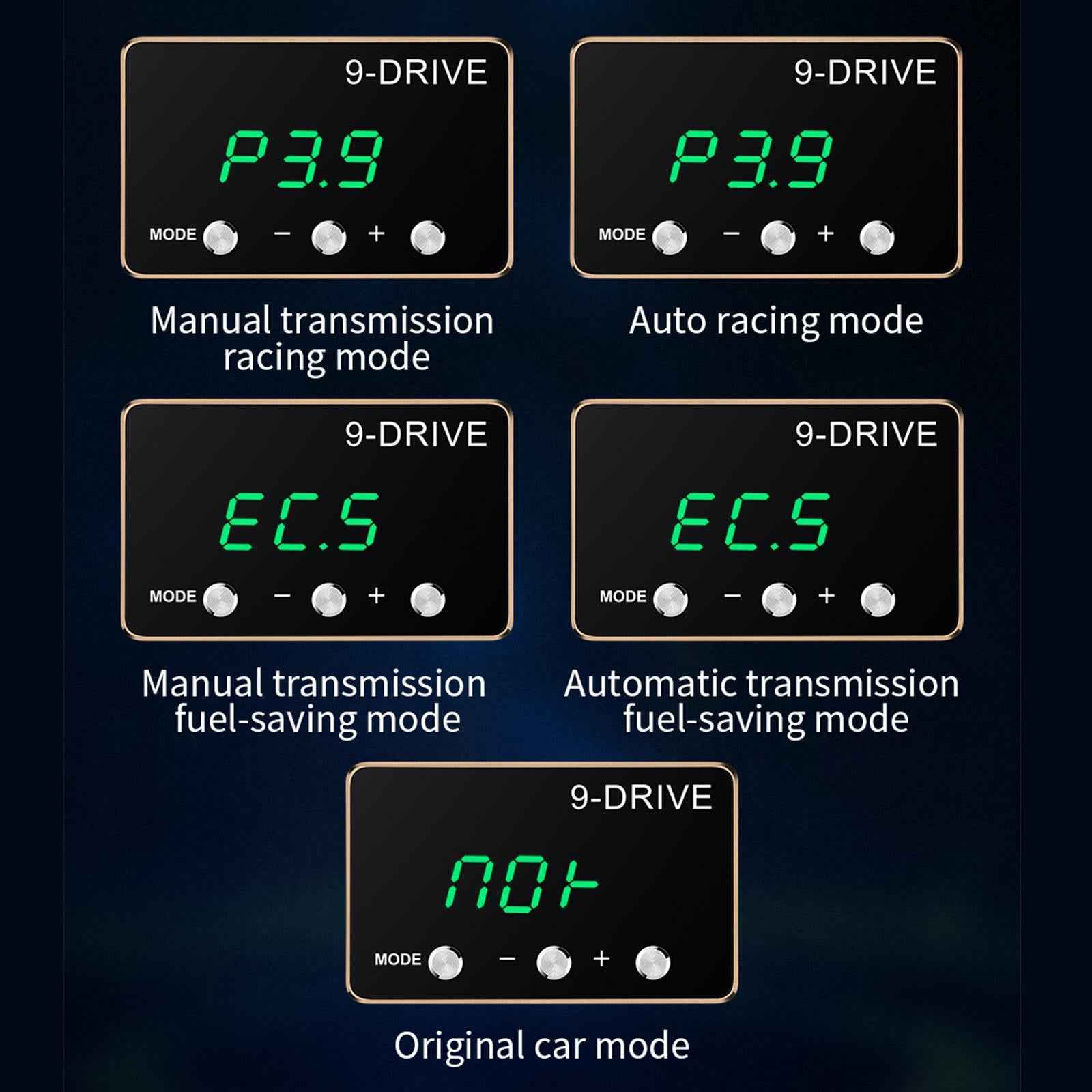 throttle Response Controller 9 speed Adjustment Modification Accessory  807
