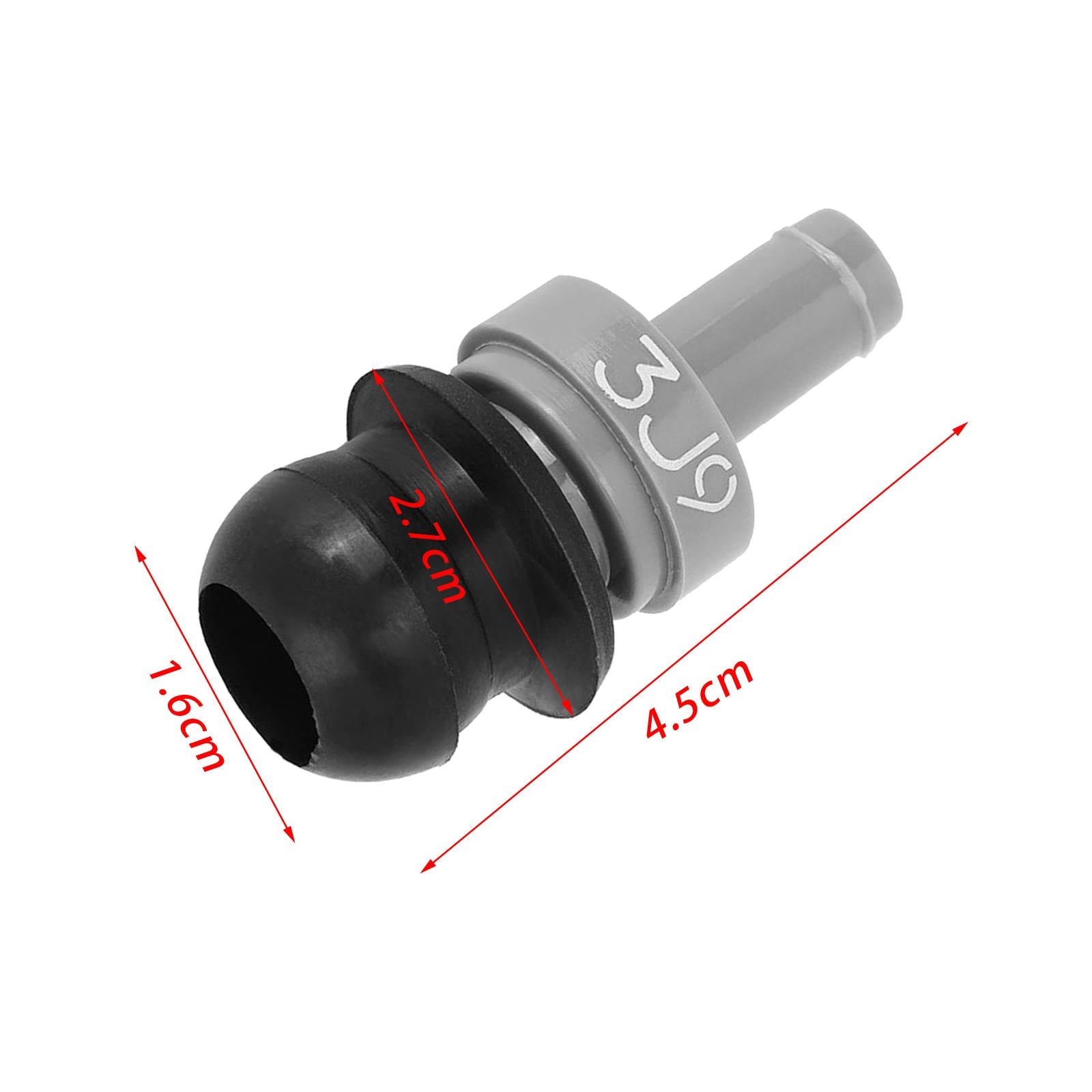 2xCar Pcv Positive Crankcase Ventilation Valve Parts for Kia Sephia 1.8L