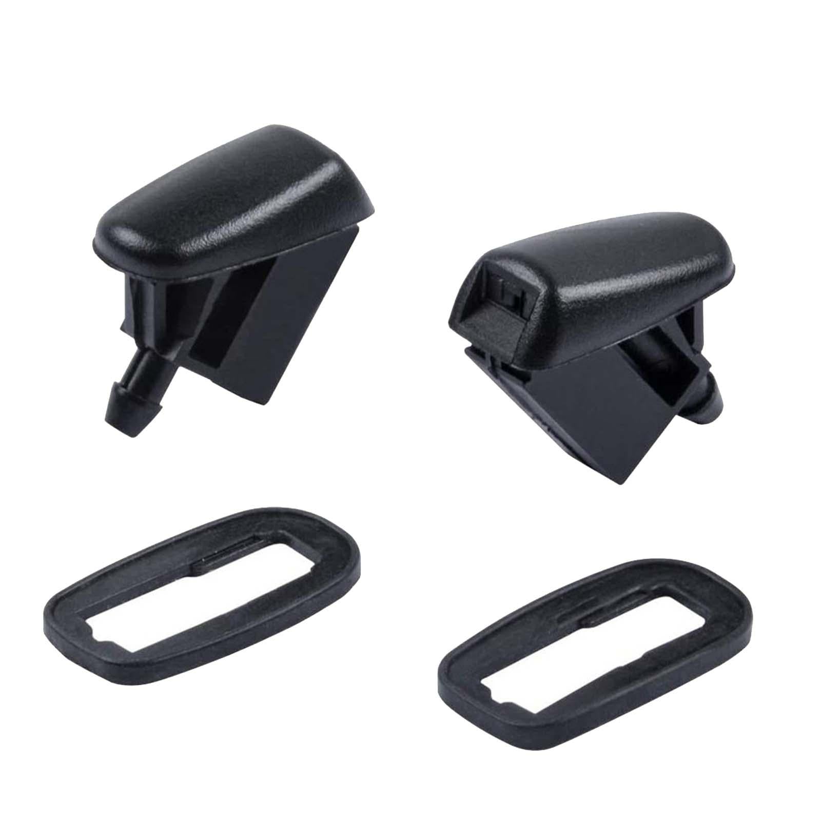 2x2Pcs Front Windshield Washer Nozzles for Ford Focus MK2 MK3 Fiesta