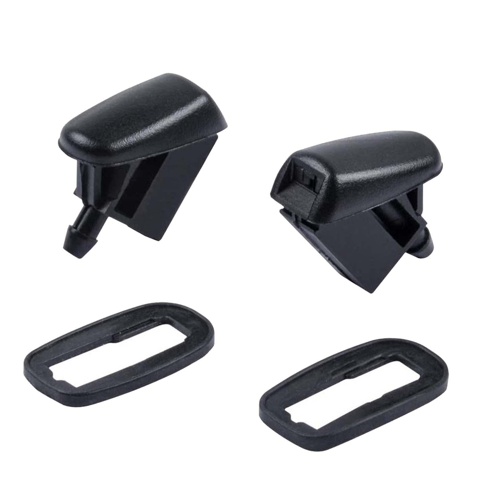 4x2Pcs Front Windshield Washer Nozzles for Ford Focus MK2 MK3 Fiesta